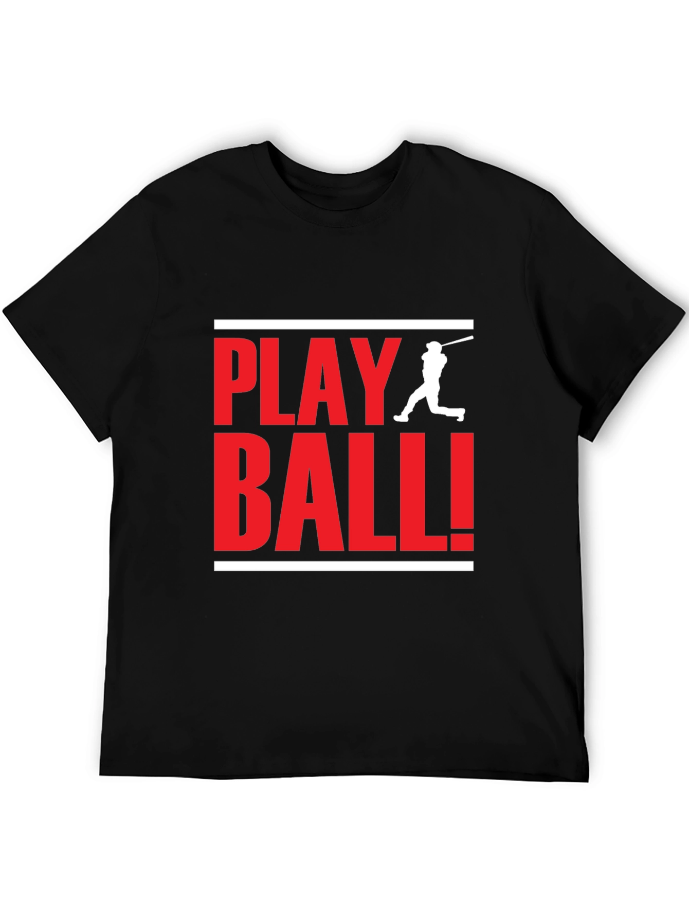 Play Ball! Graphic Tee - Baseball Fan T-Shirt