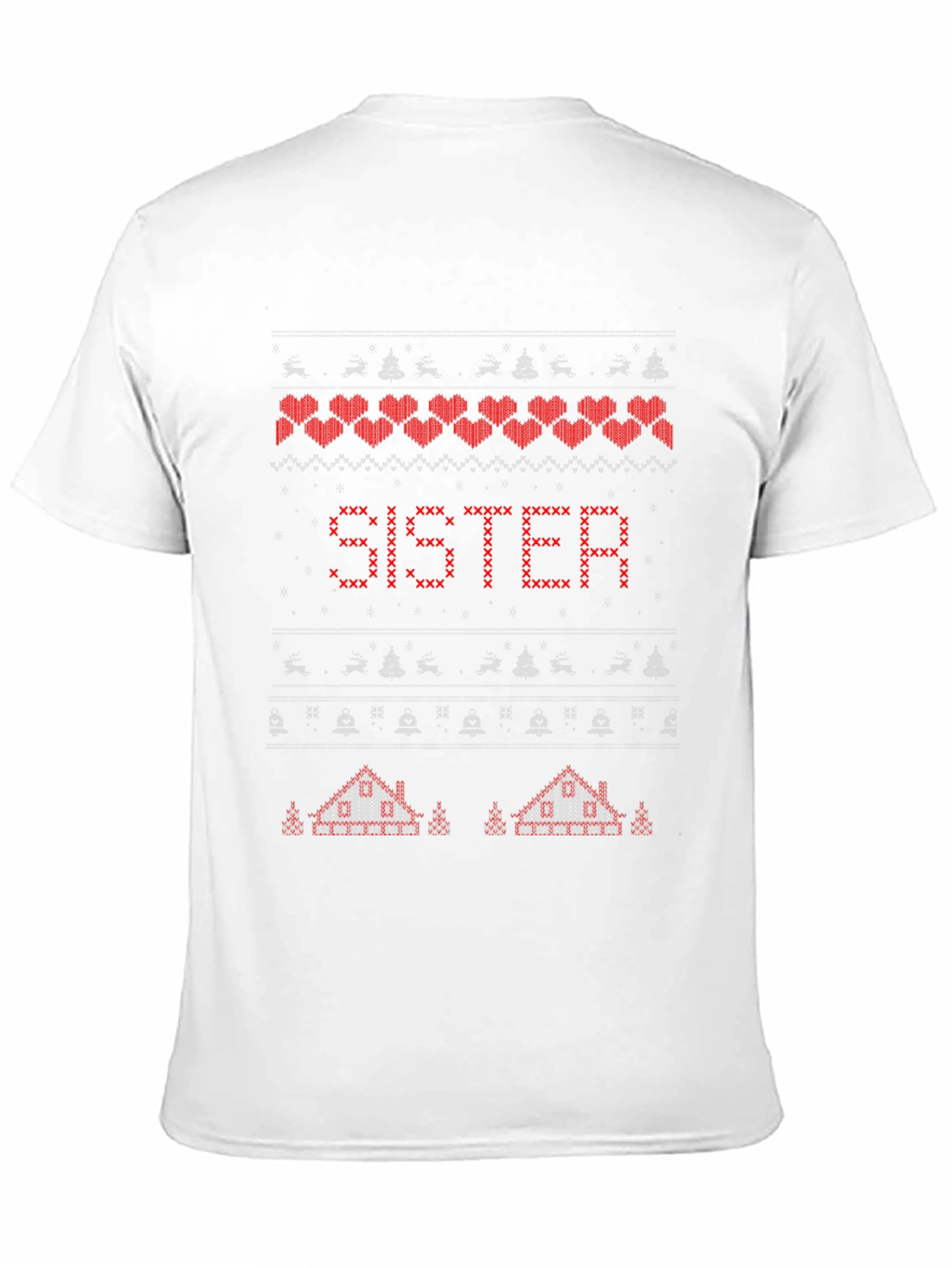 Sister Christmas Ugly Sweater T-Shirt