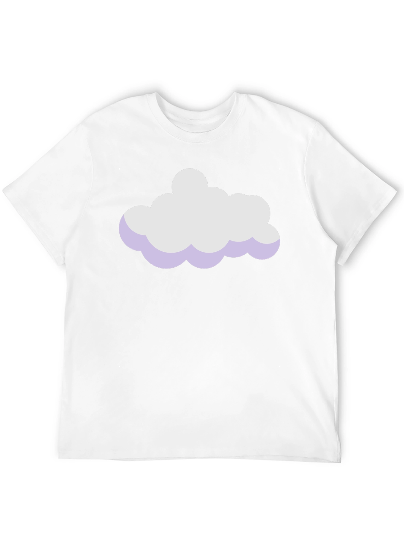 Cloud Graphic Black T-Shirt
