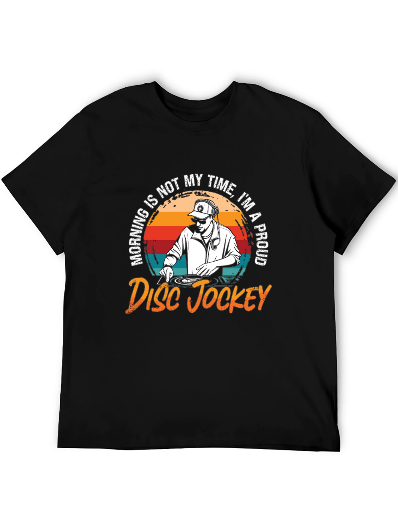 DJ Disc Jockey Graphic T-Shirt