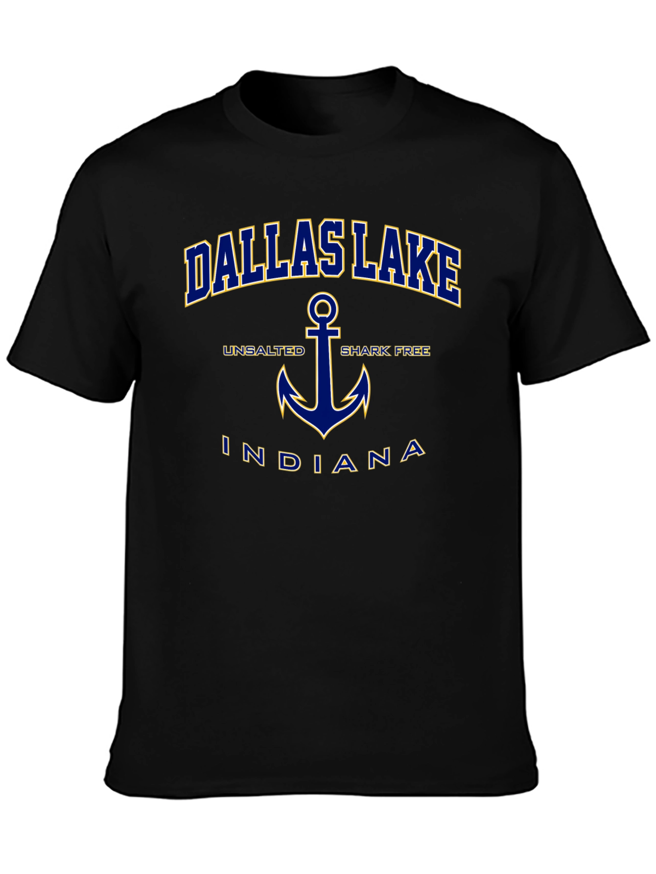 Dallas Lake Indiana T-Shirt Unsalted & Shark Free