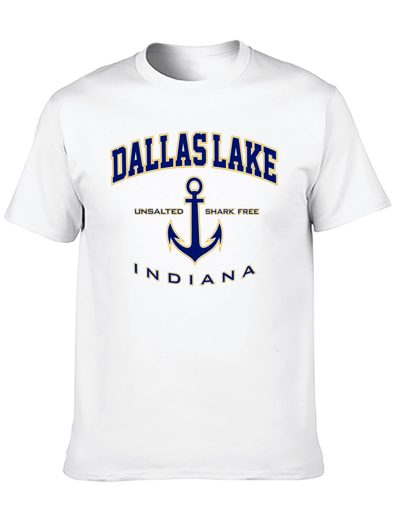 Dallas Lake Indiana T-Shirt Unsalted & Shark Free
