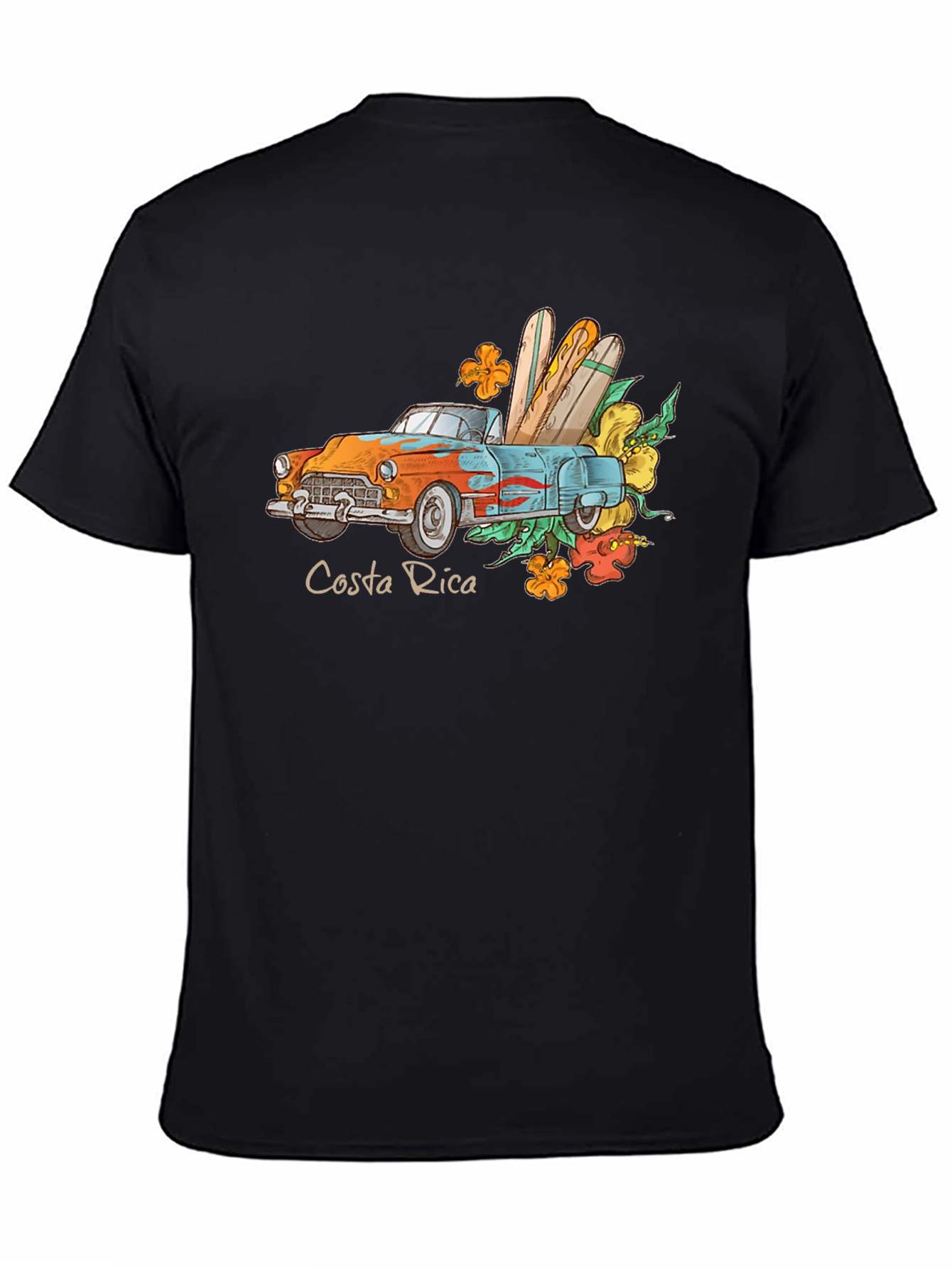 Costa Rica Car & Surf T-Shirt