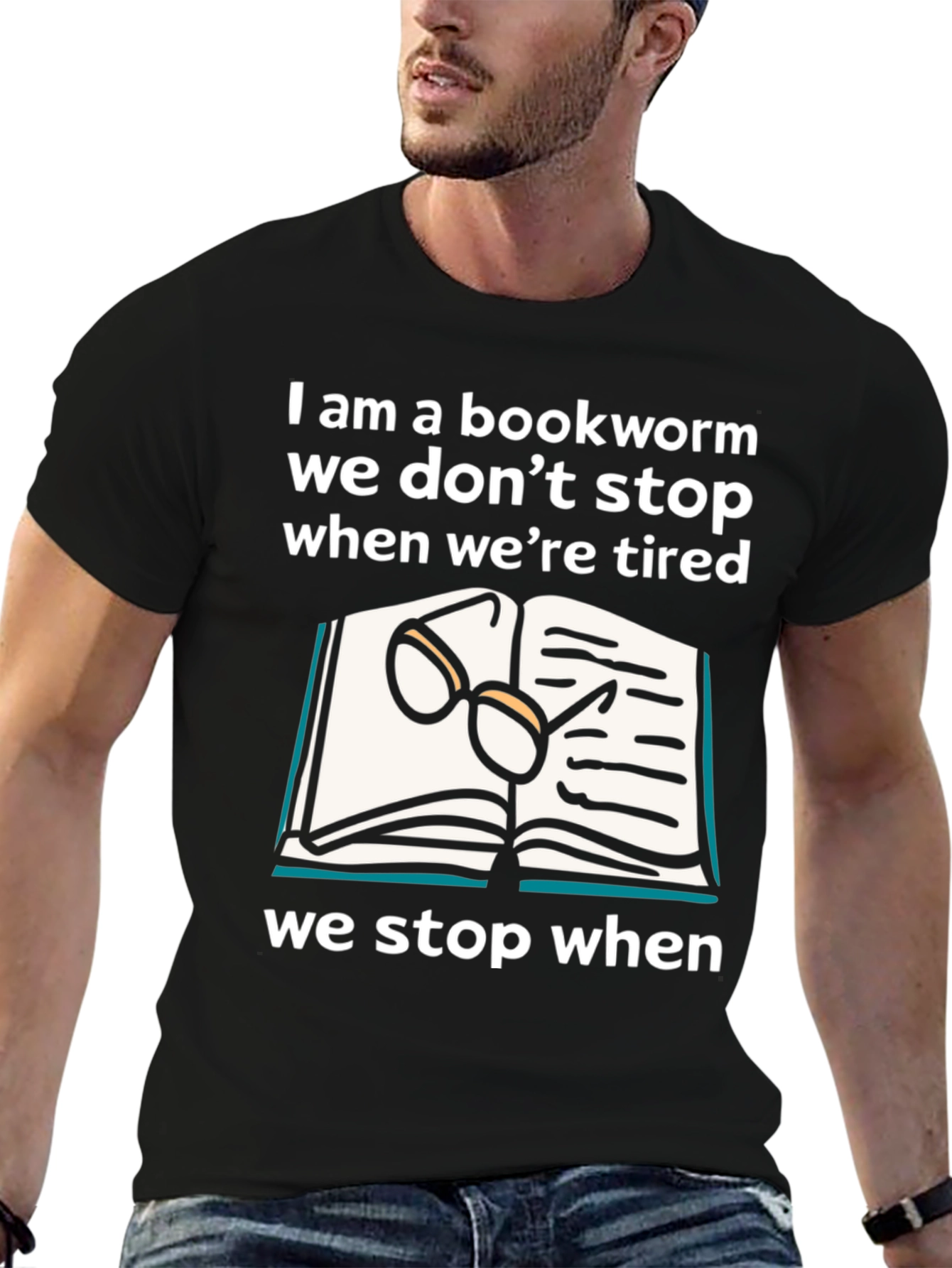 Bookworm T-Shirt - Never Stop Reading!