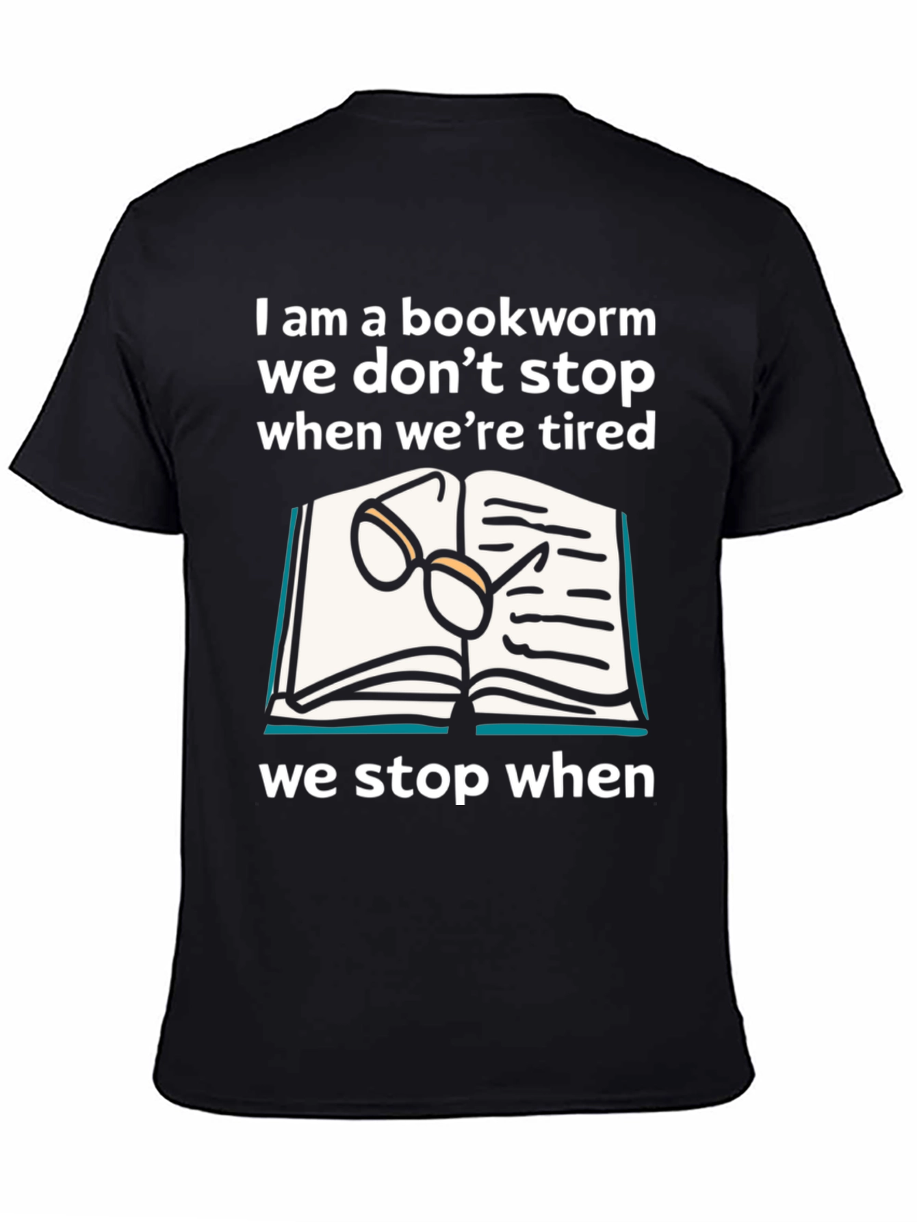 Bookworm T-Shirt - Never Stop Reading!