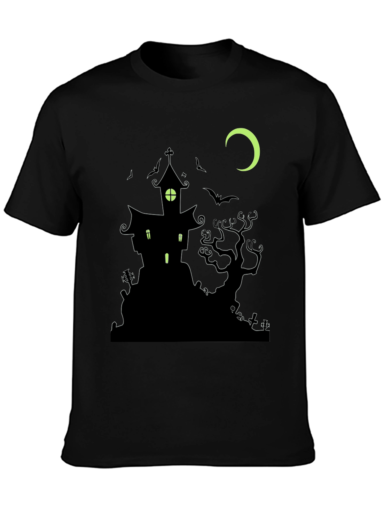 Spooky Halloween House T-Shirt