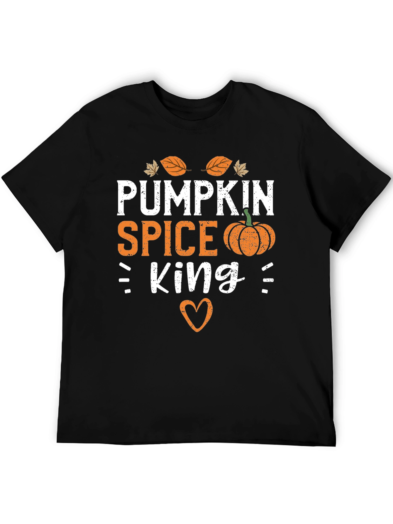 Pumpkin Spice King Graphic T-Shirt
