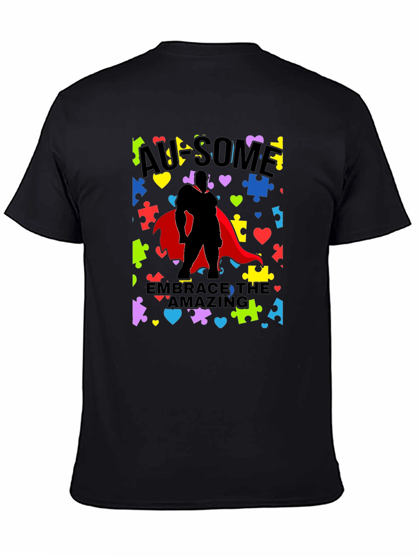 Awesome Superhero Autism Awareness T-Shirt
