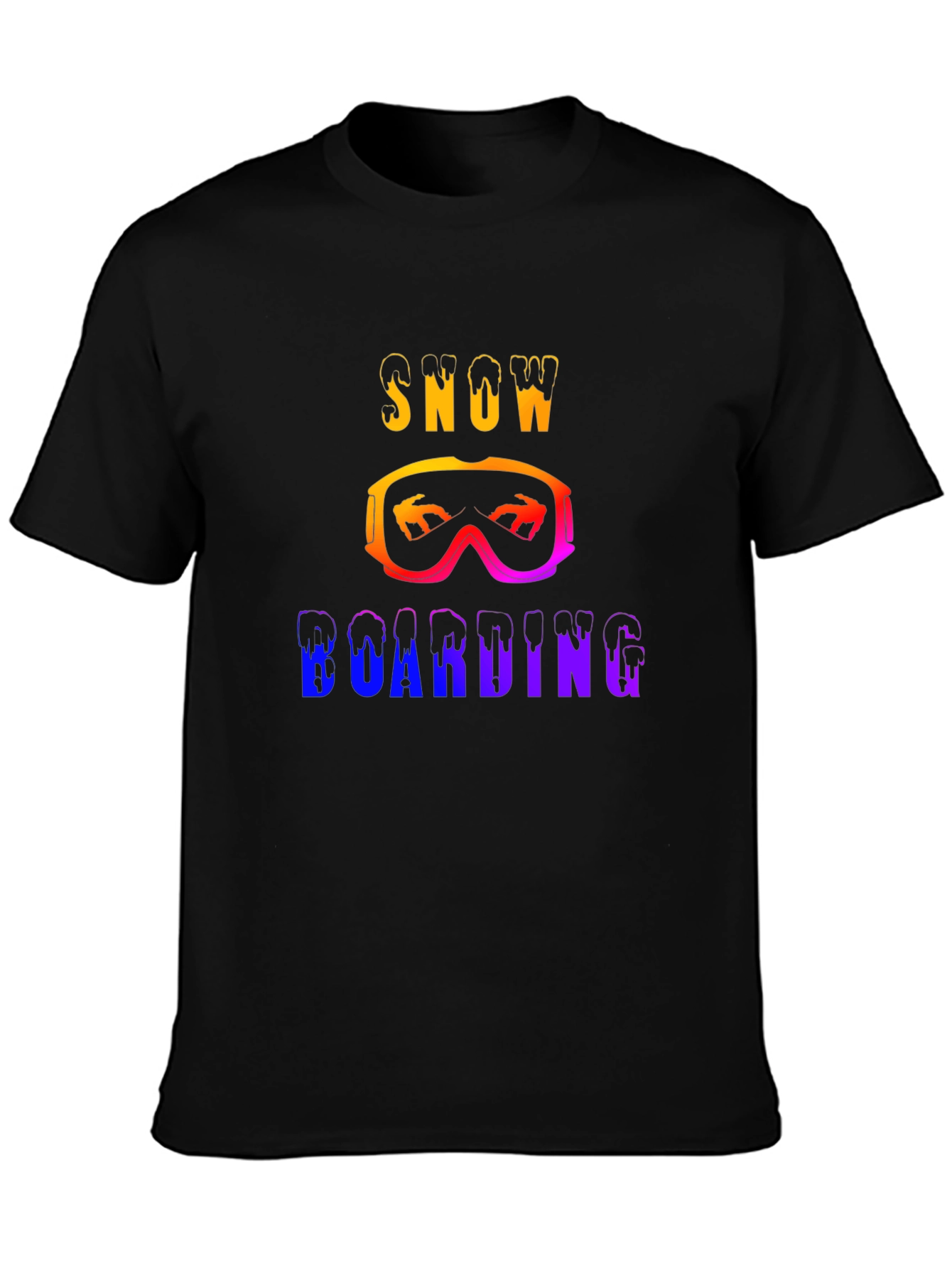 Snowboarding Graphic T-Shirt - Unique Design
