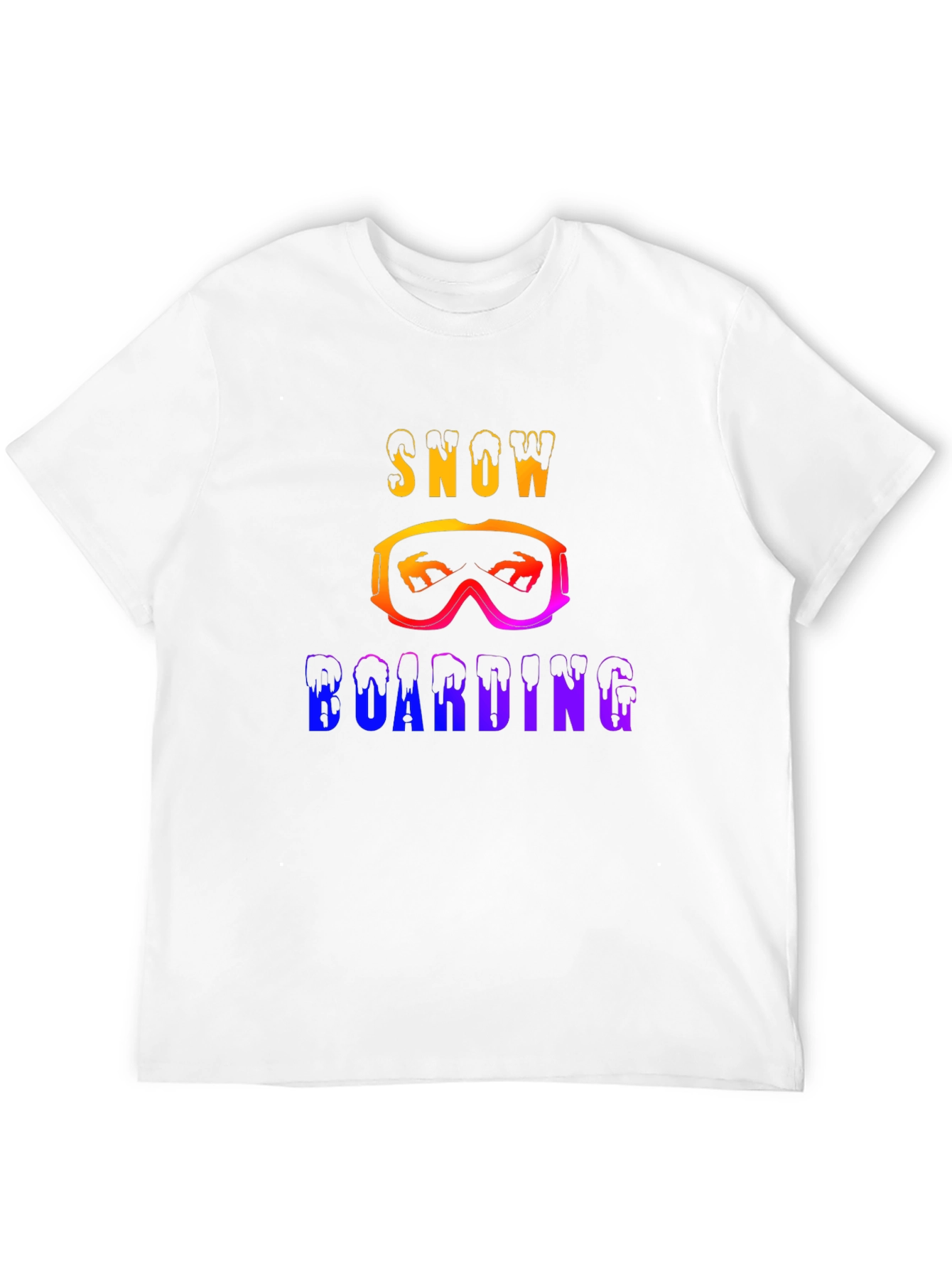 Snowboarding Graphic T-Shirt - Unique Design