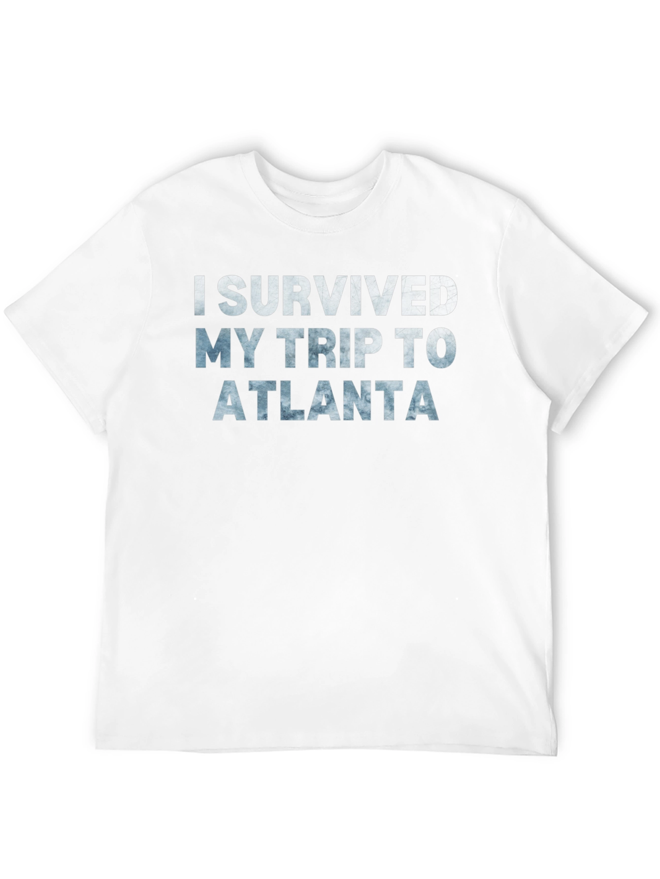 I Survived My Trip To Atlanta Black T-Shirt