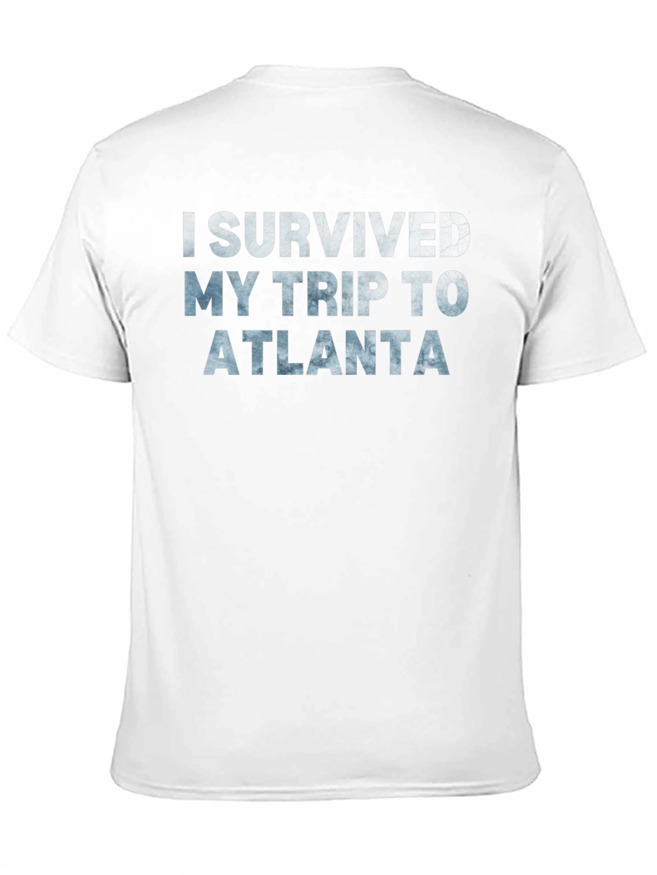 I Survived My Trip To Atlanta Black T-Shirt