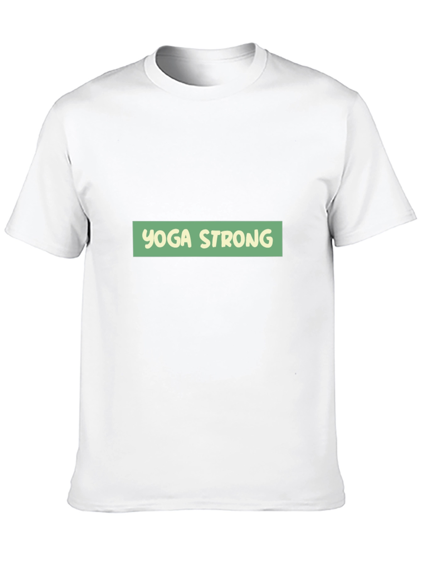 Yoga Strong Black T-Shirt