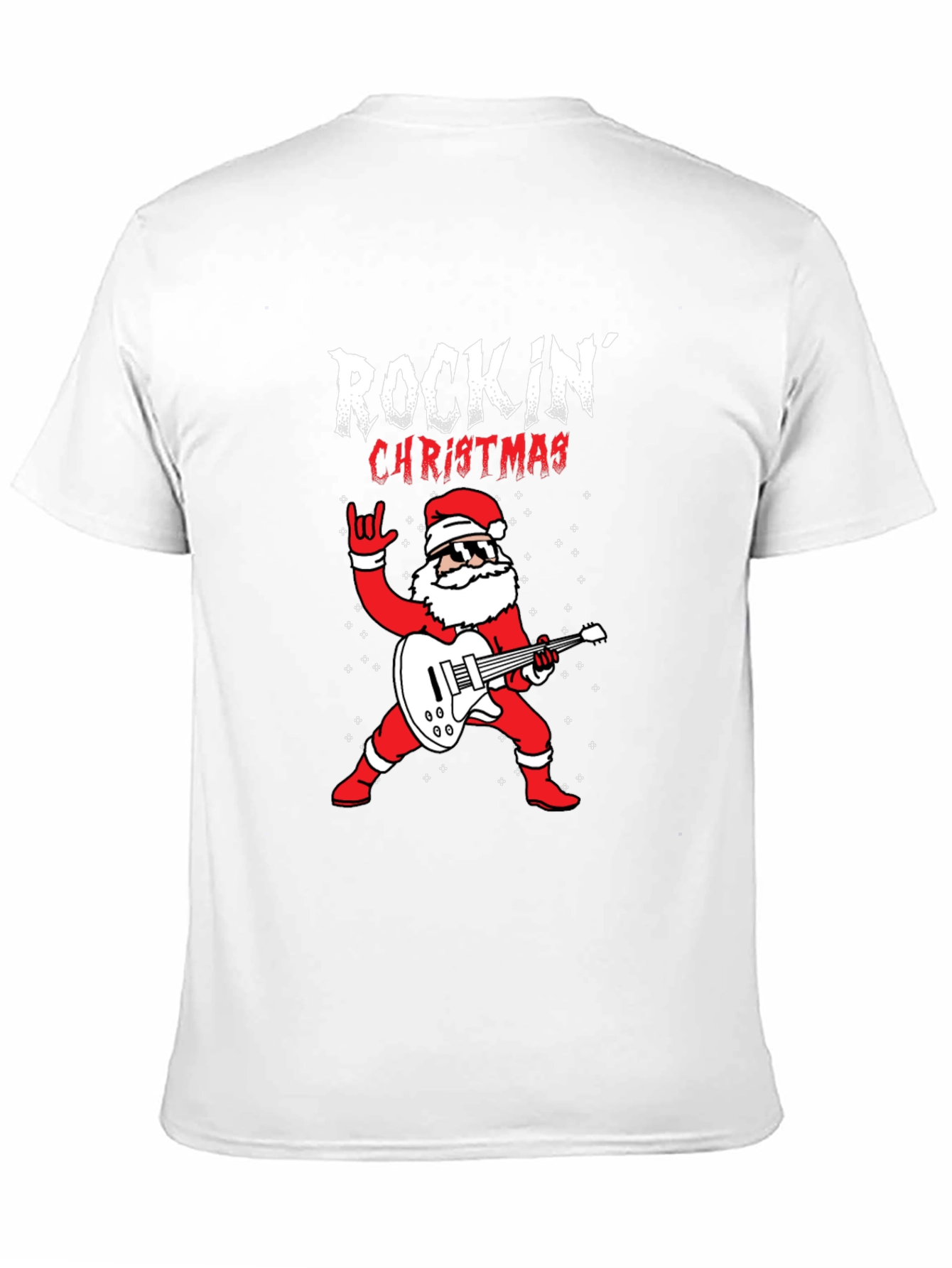 Rockin Christmas Santa T-Shirt