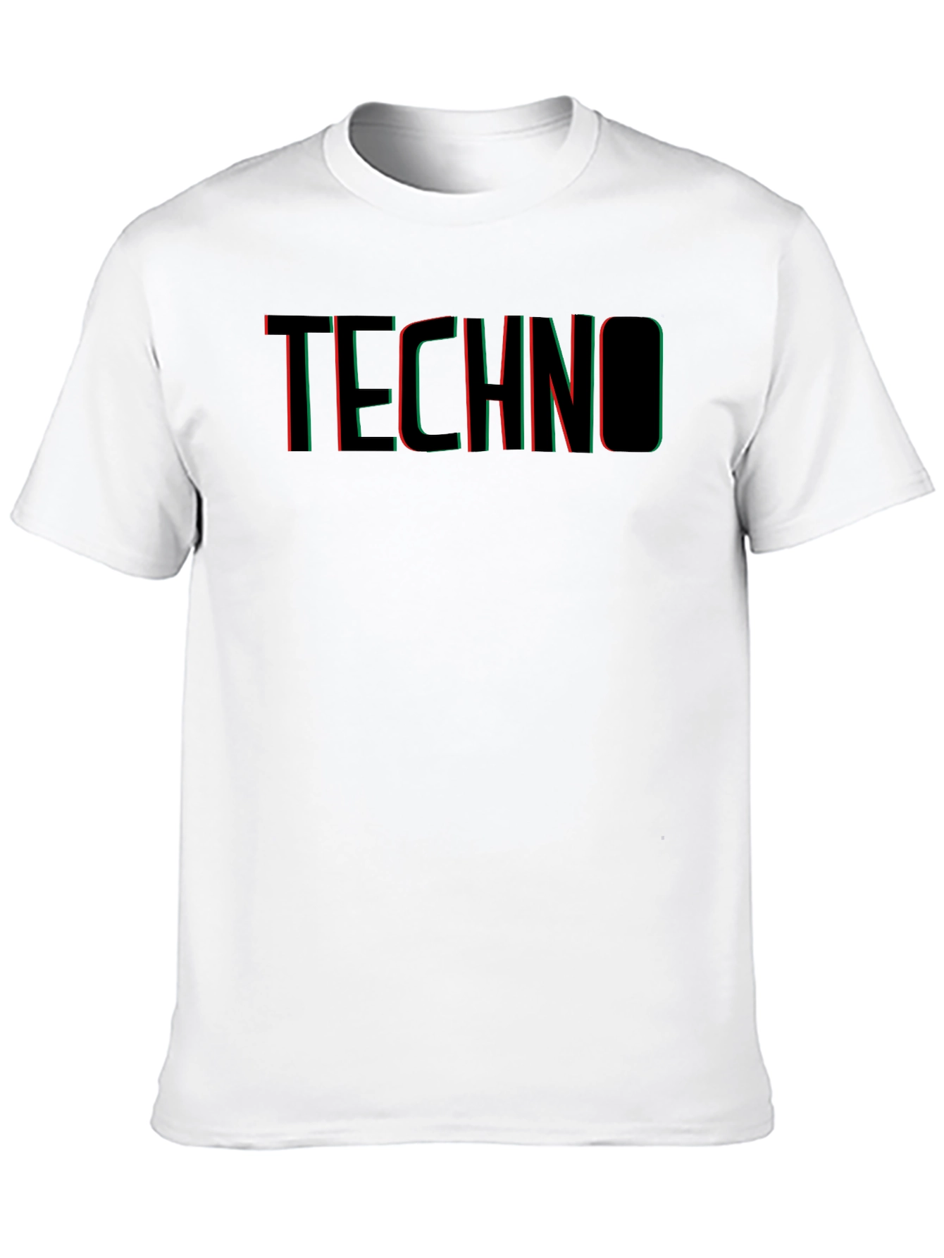 Techno Graphic Tee - Unique Design