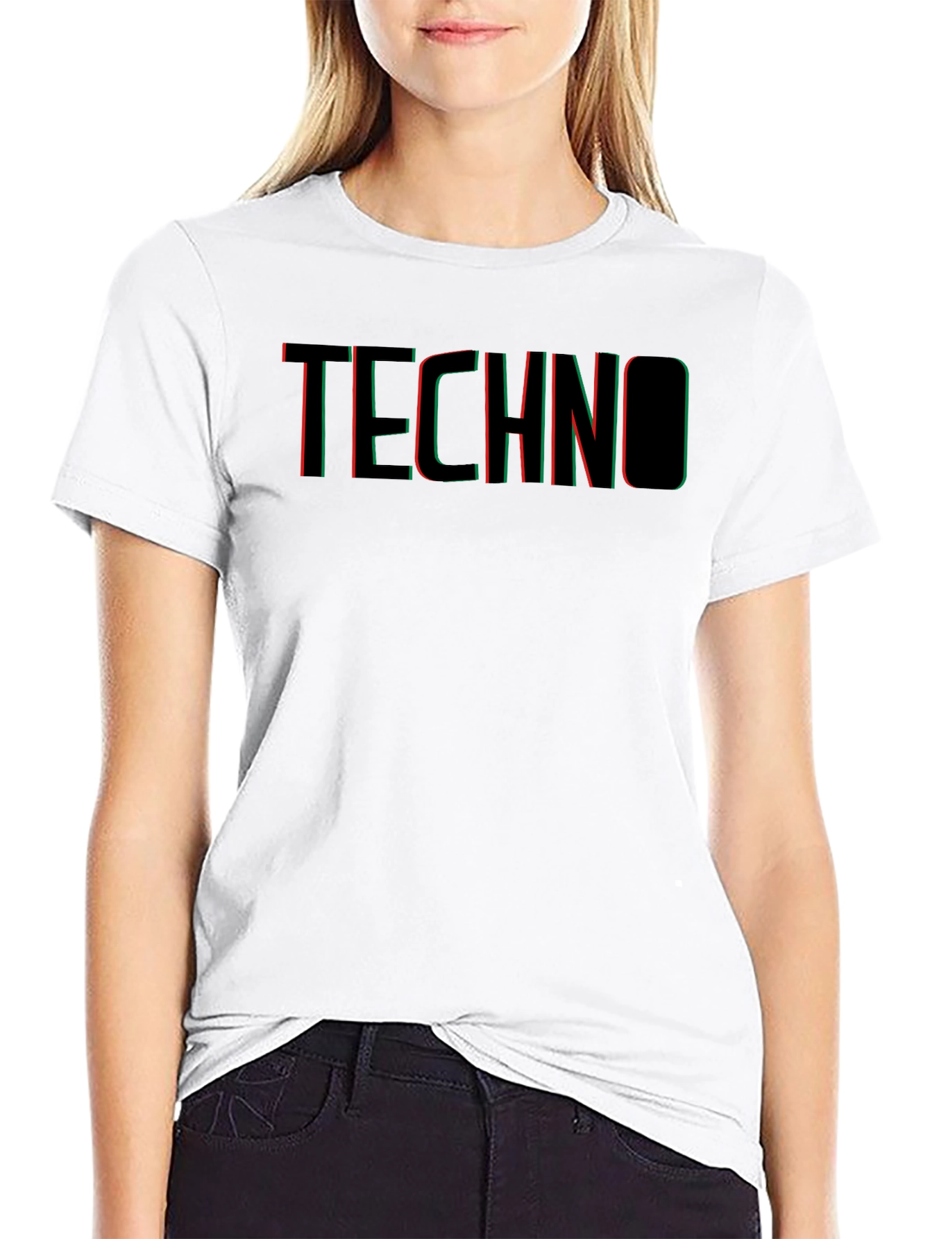 Techno Graphic Tee - Unique Design