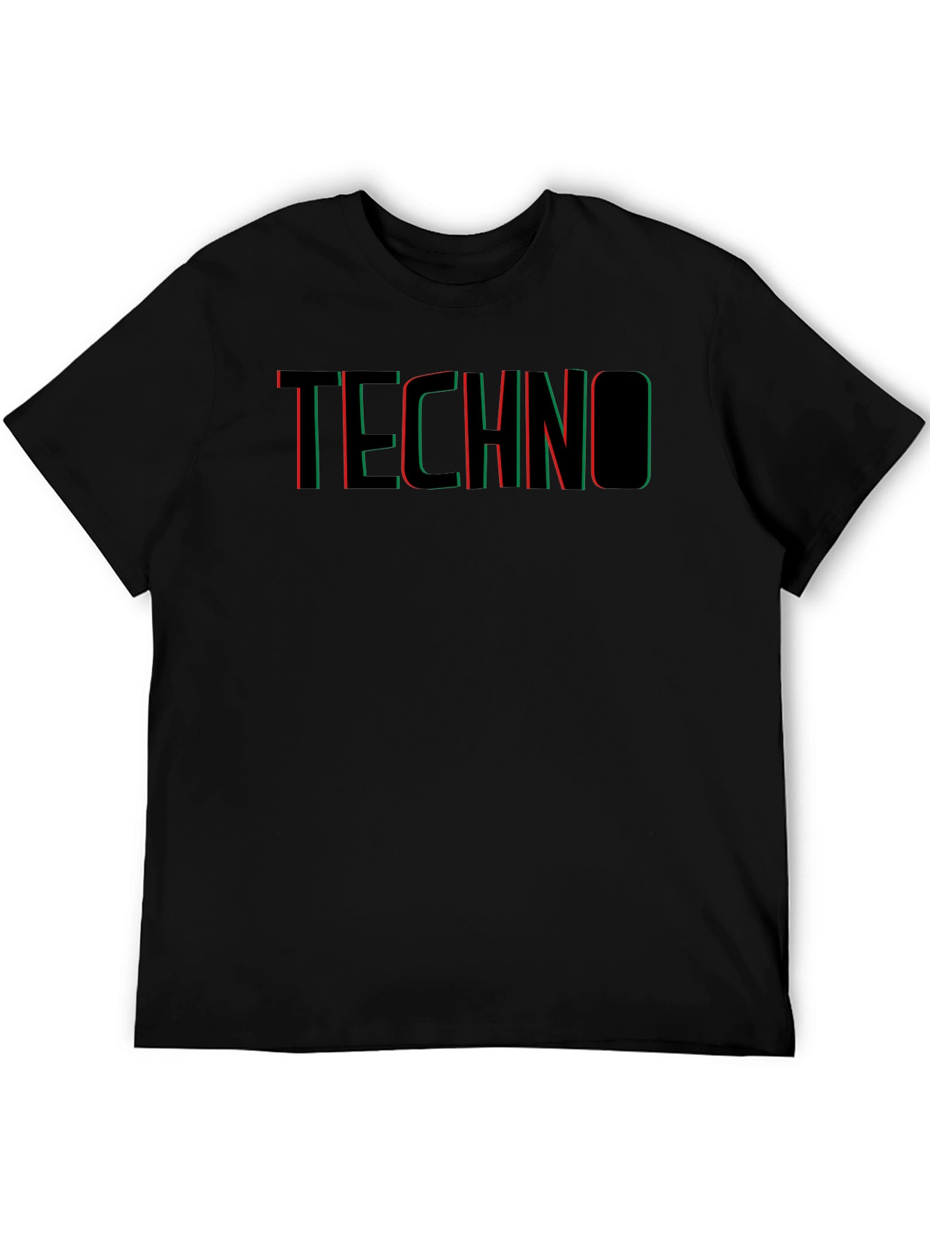 Techno Graphic Tee - Unique Design
