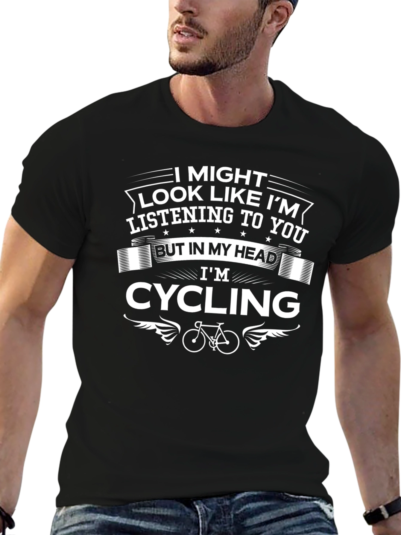 Cycling Mind T-Shirt - Funny Cyclist Tee
