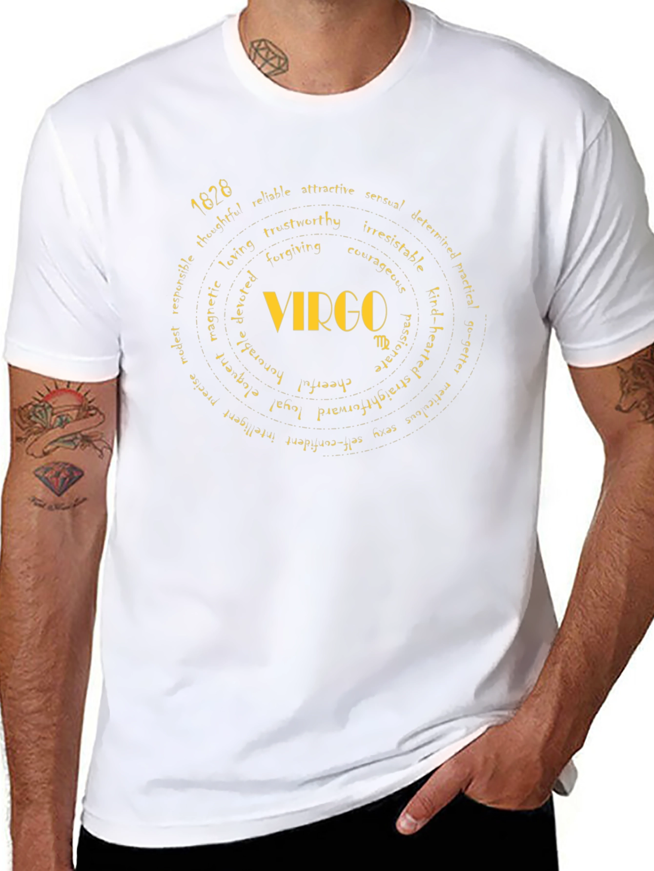 Virgo Zodiac Sign T-Shirt