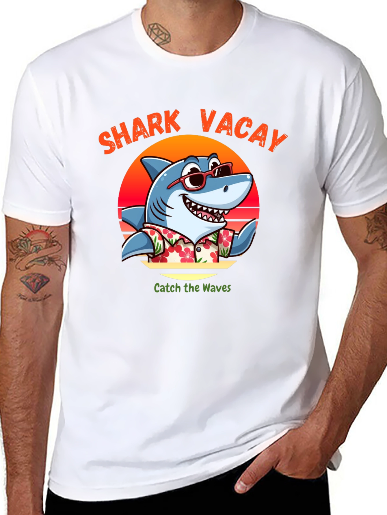 Shark Vacay T-Shirt