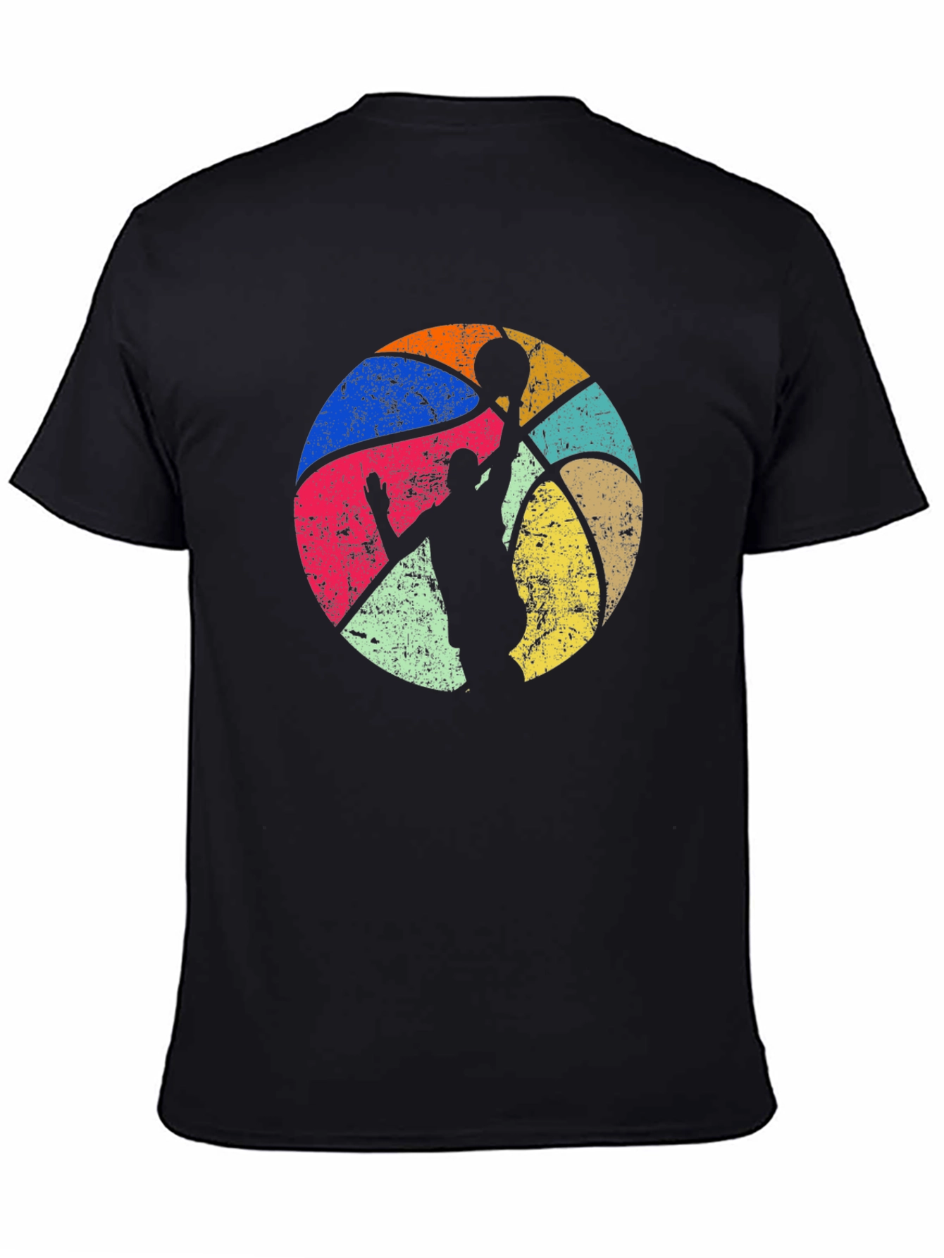 Retro Basketball Player Graphic Tee