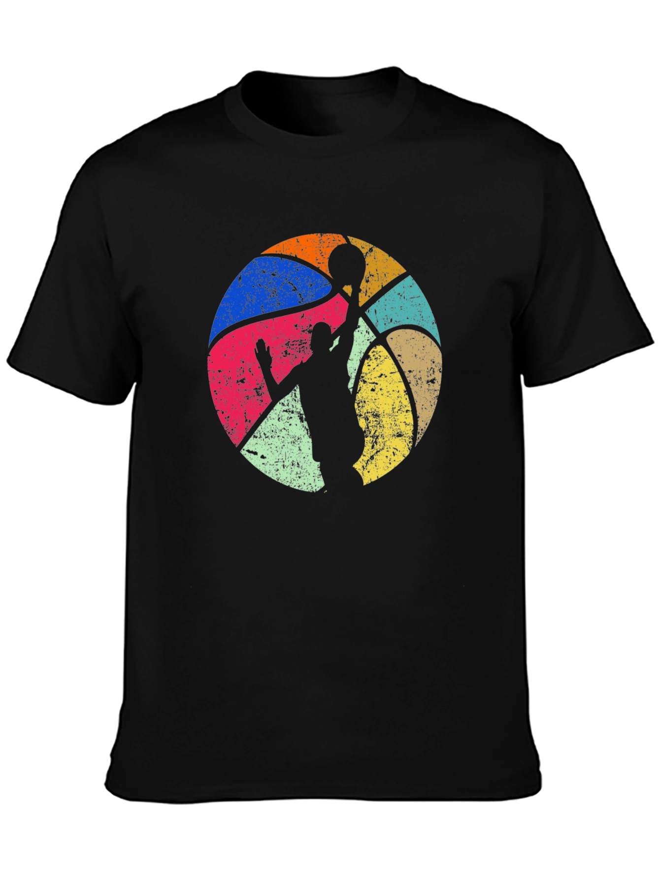 Retro Basketball Player Graphic Tee
