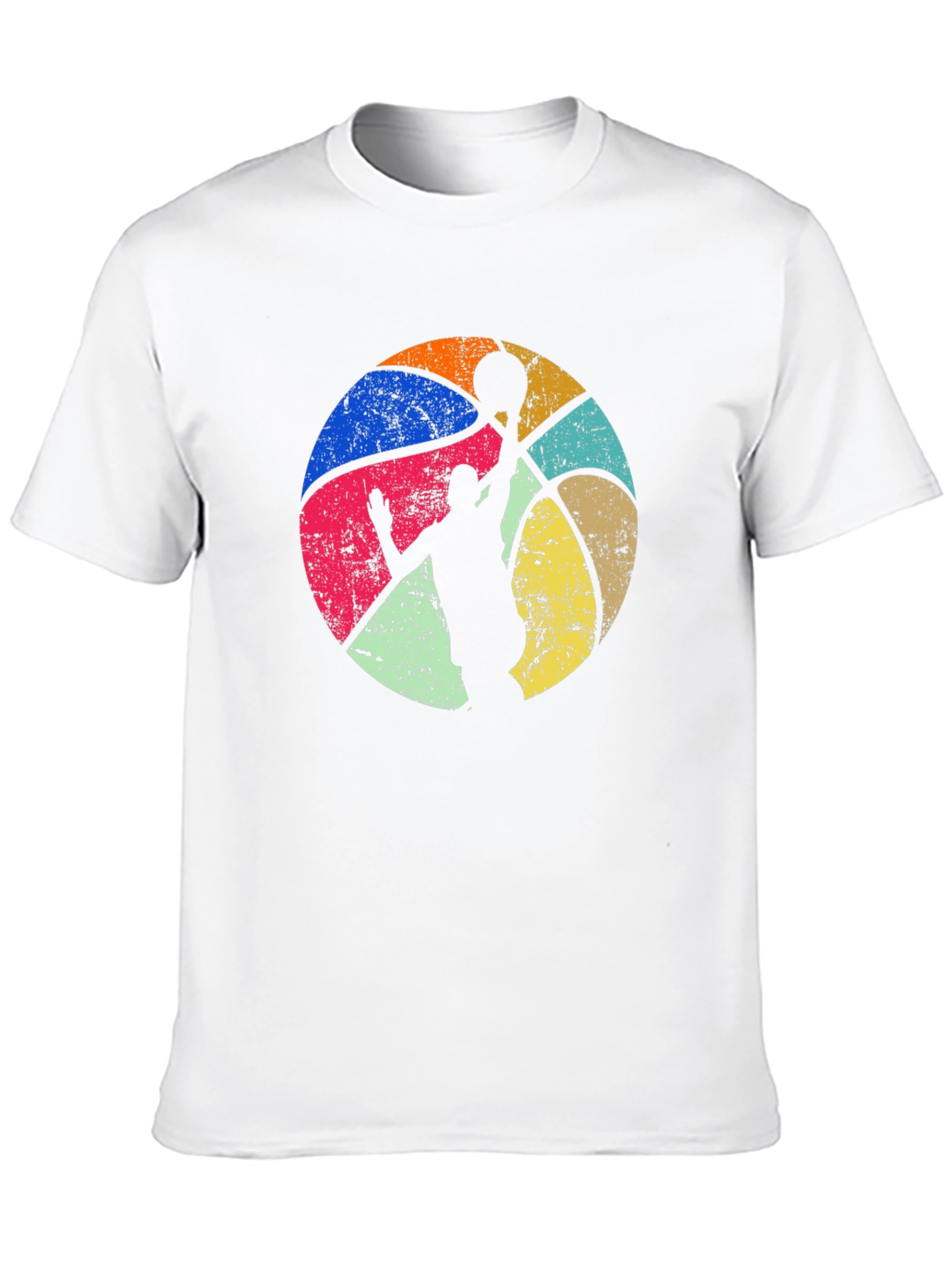 Retro Basketball Player Graphic Tee