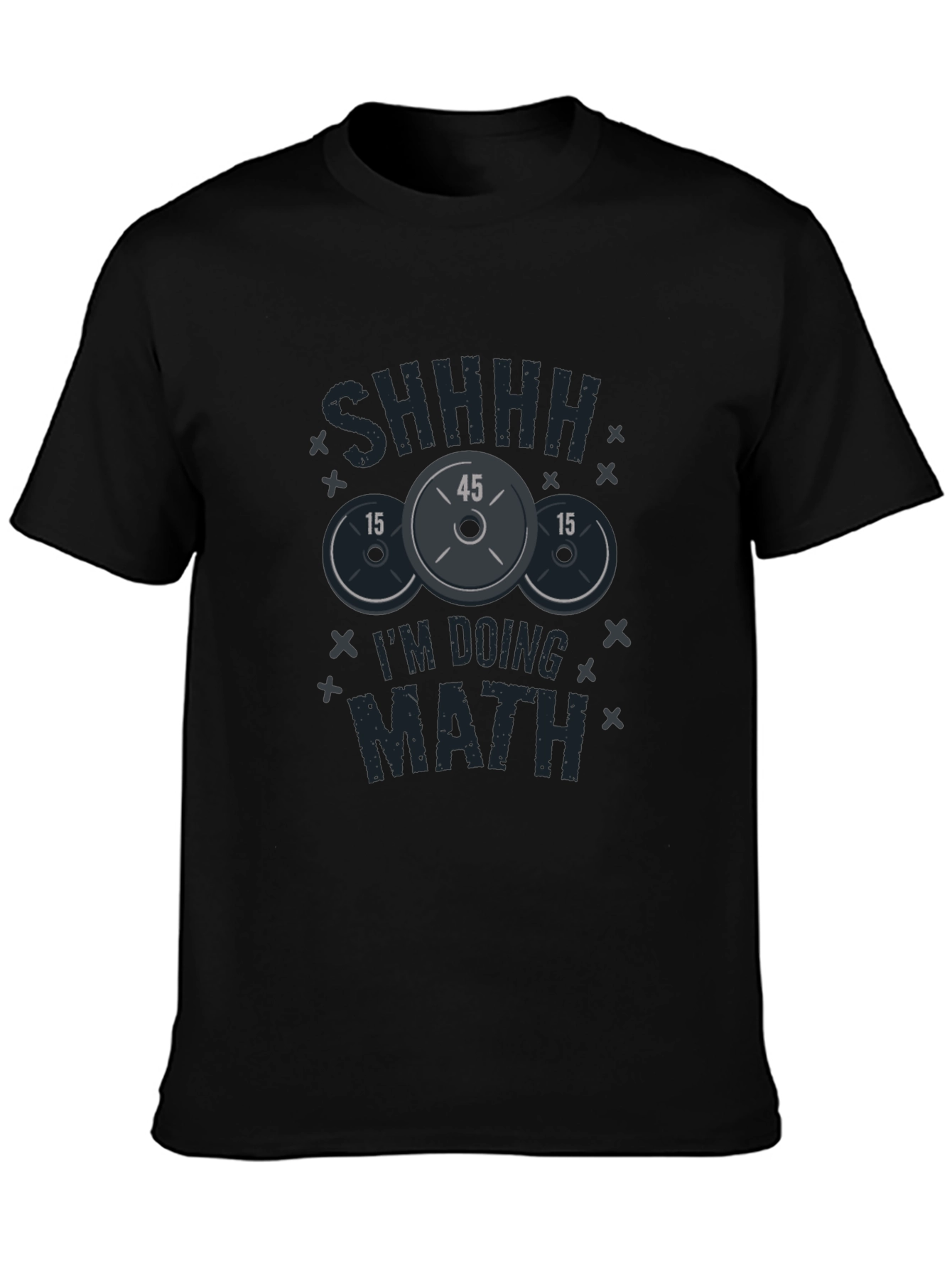 SHHH Im Doing Math Gym T-Shirt