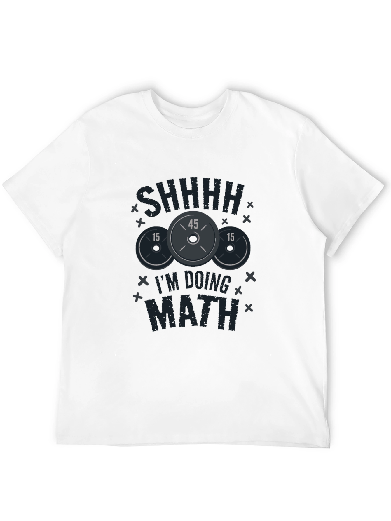 SHHH Im Doing Math Gym T-Shirt