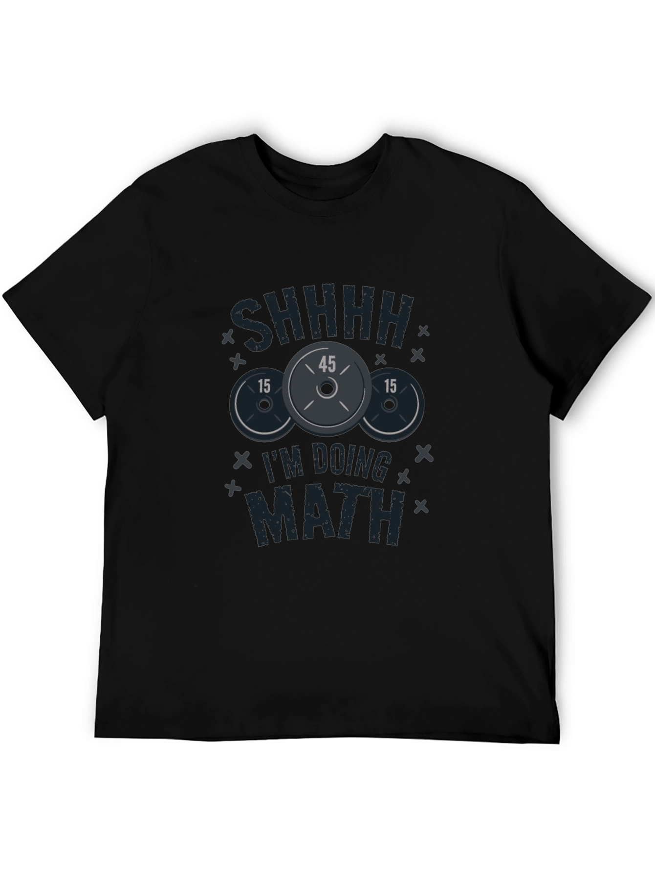 SHHH Im Doing Math Gym T-Shirt