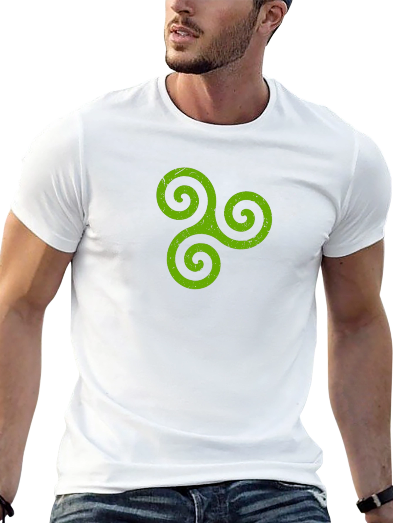 Triskele Celtic Knot T-Shirt - Lucky Spiral Tee