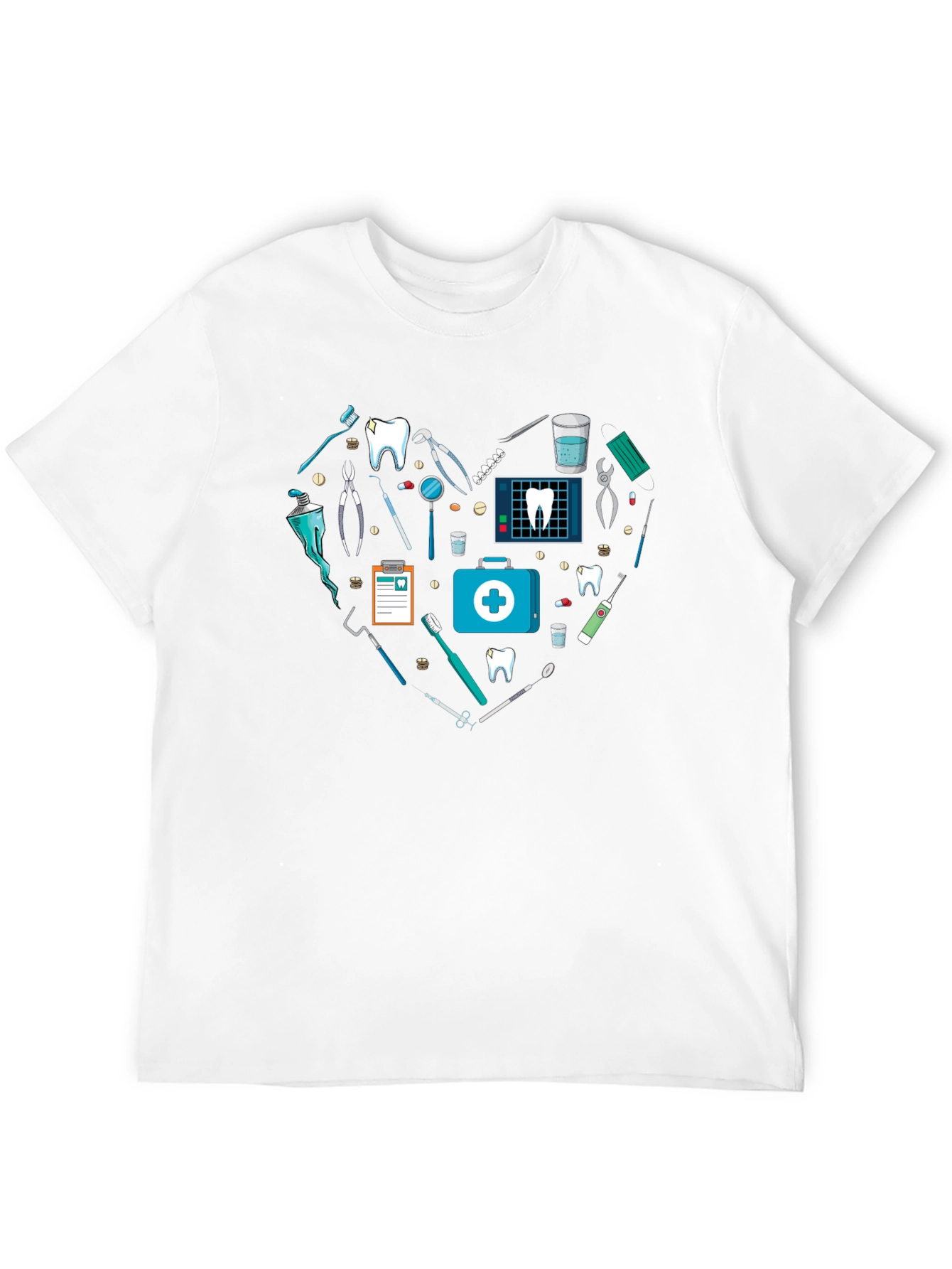 Dentist Love Heart T-Shirt