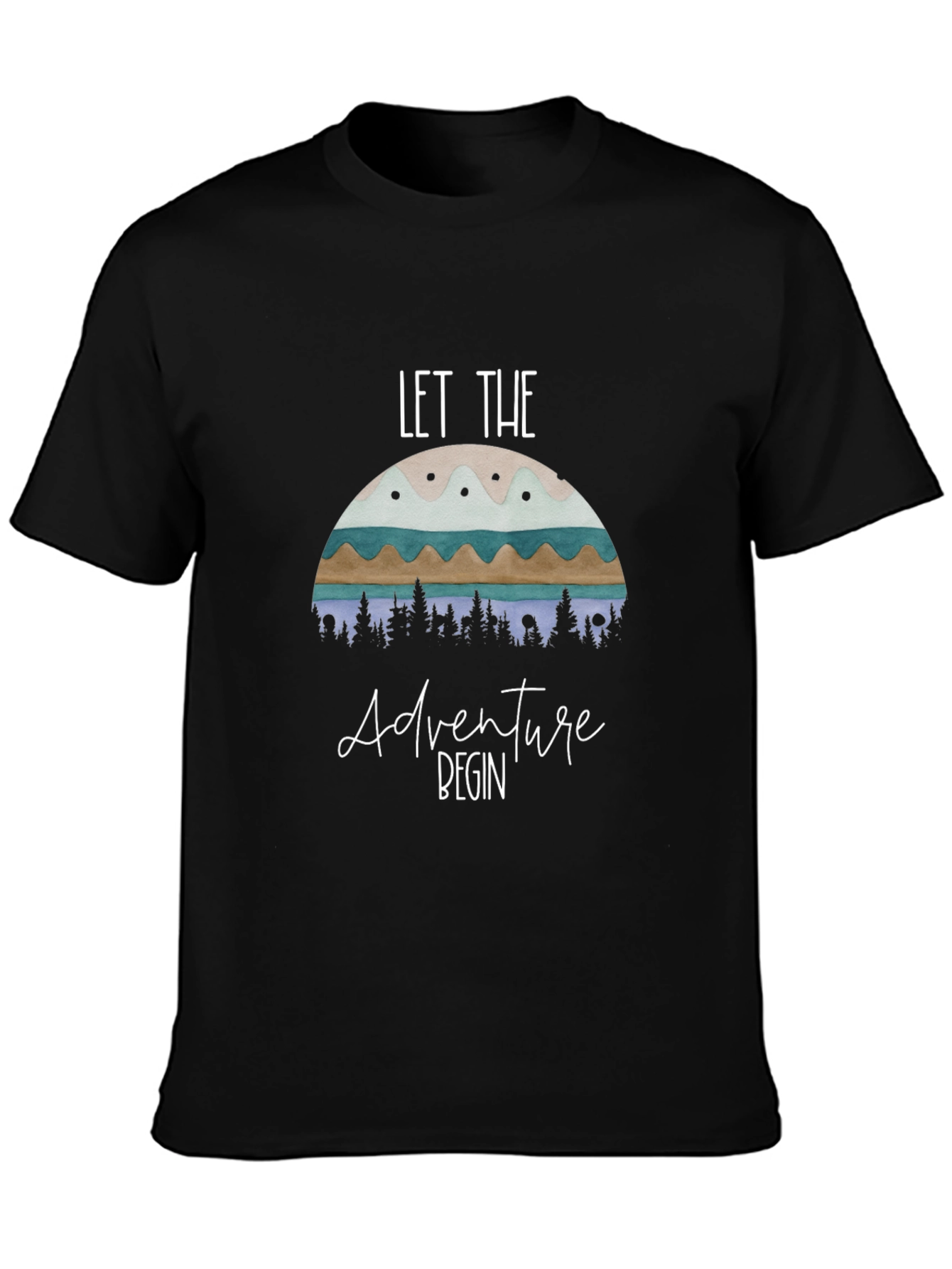 Adventure Graphic Tee - Let the Adventure Begin