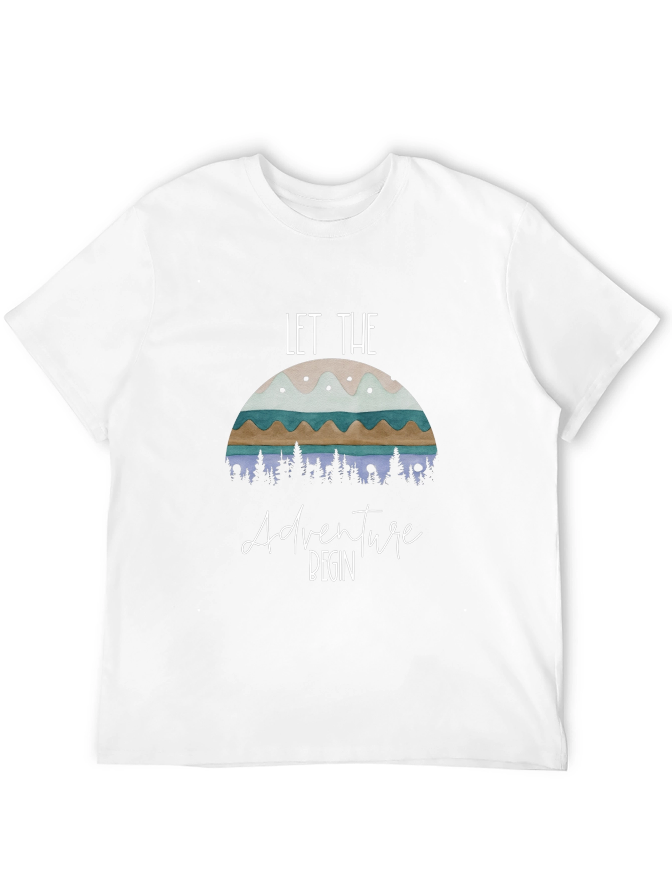 Adventure Graphic Tee - Let the Adventure Begin