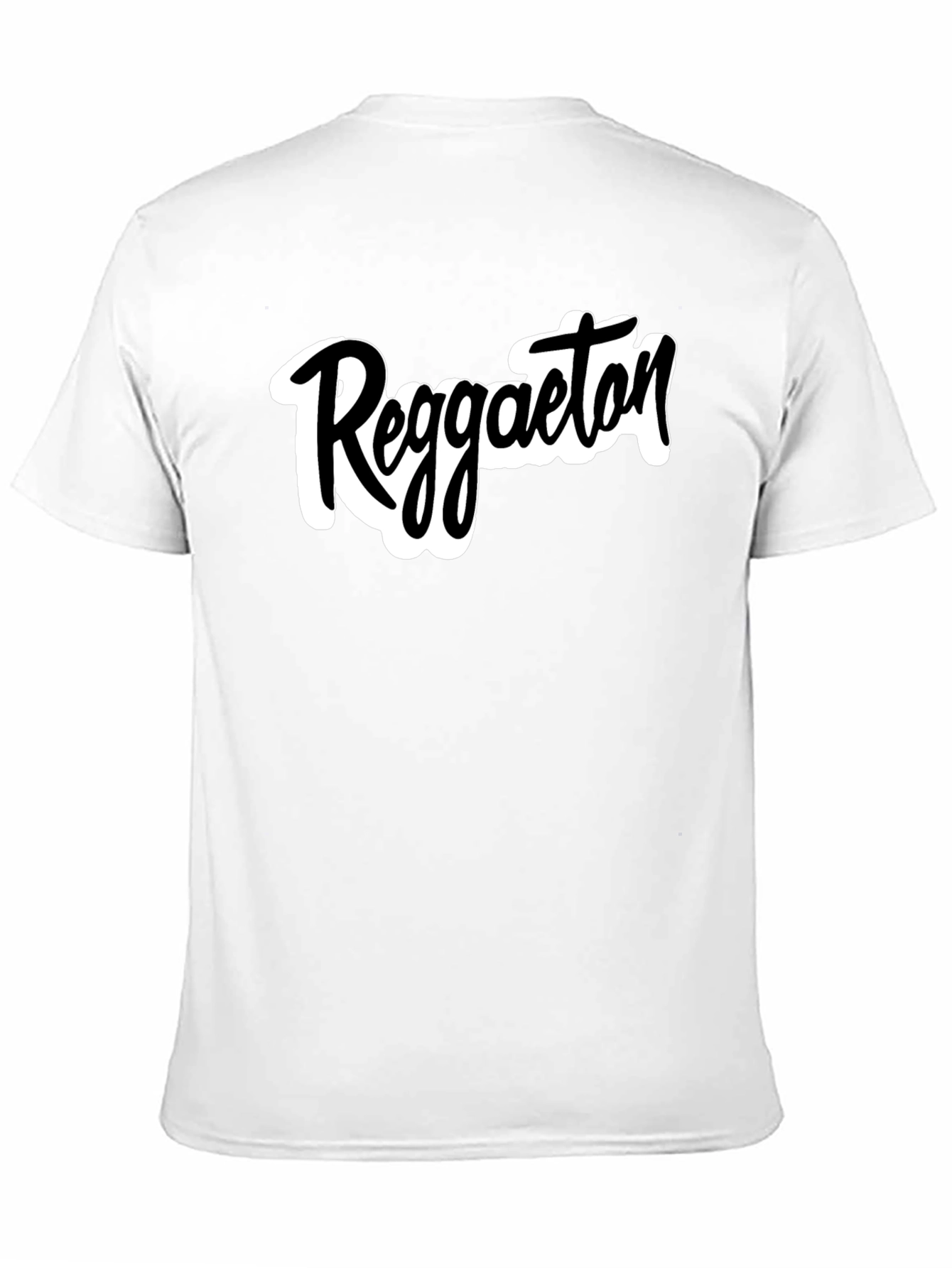 Reggaeton Black T-Shirt Casual Wear