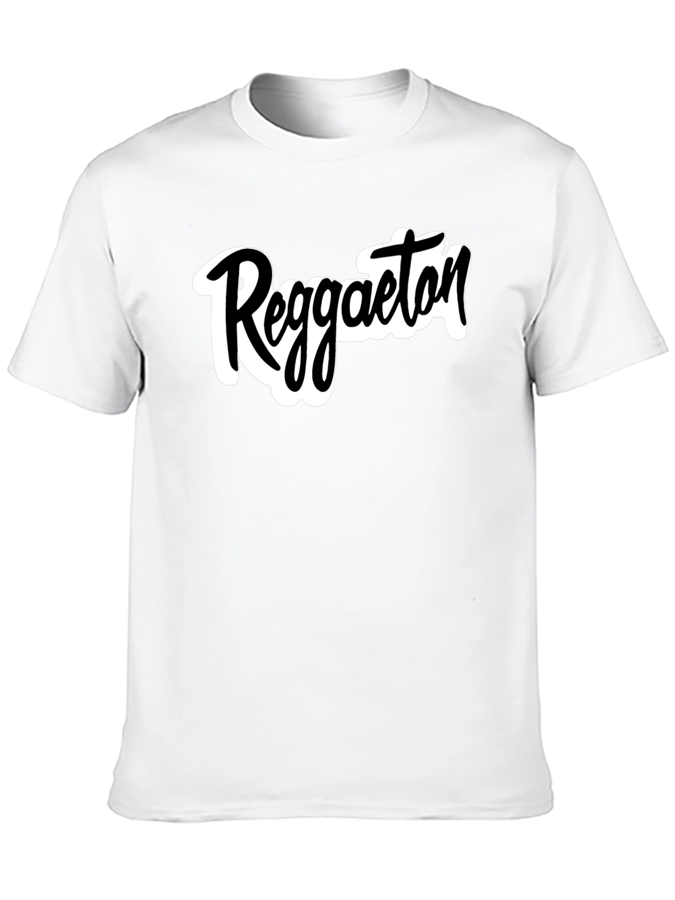 Reggaeton Black T-Shirt Casual Wear