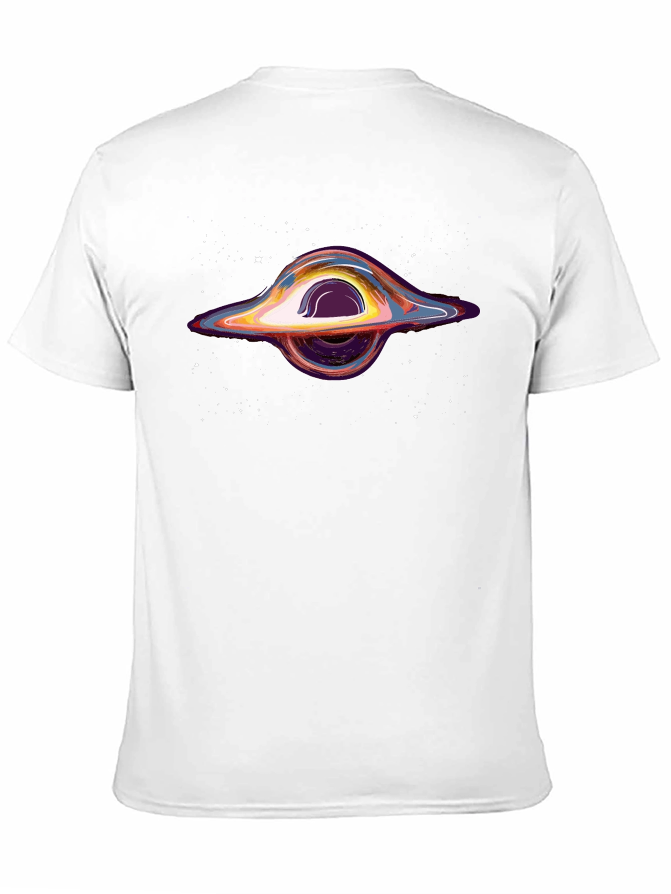 Black Hole Graphic Tee - Cosmic Design