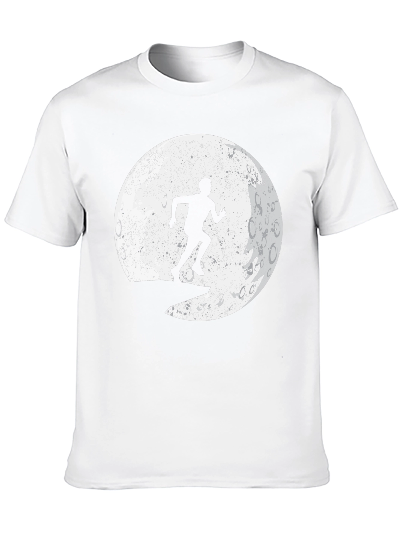 Silhouette Runner Graphic T-Shirt - Black