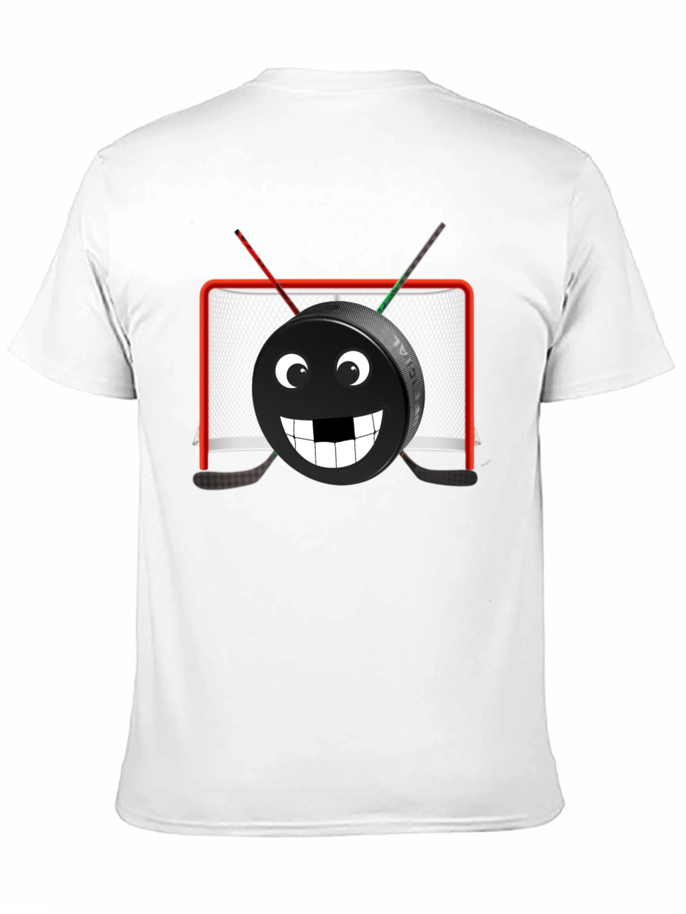 Funny Hockey Puck Graphic Tee
