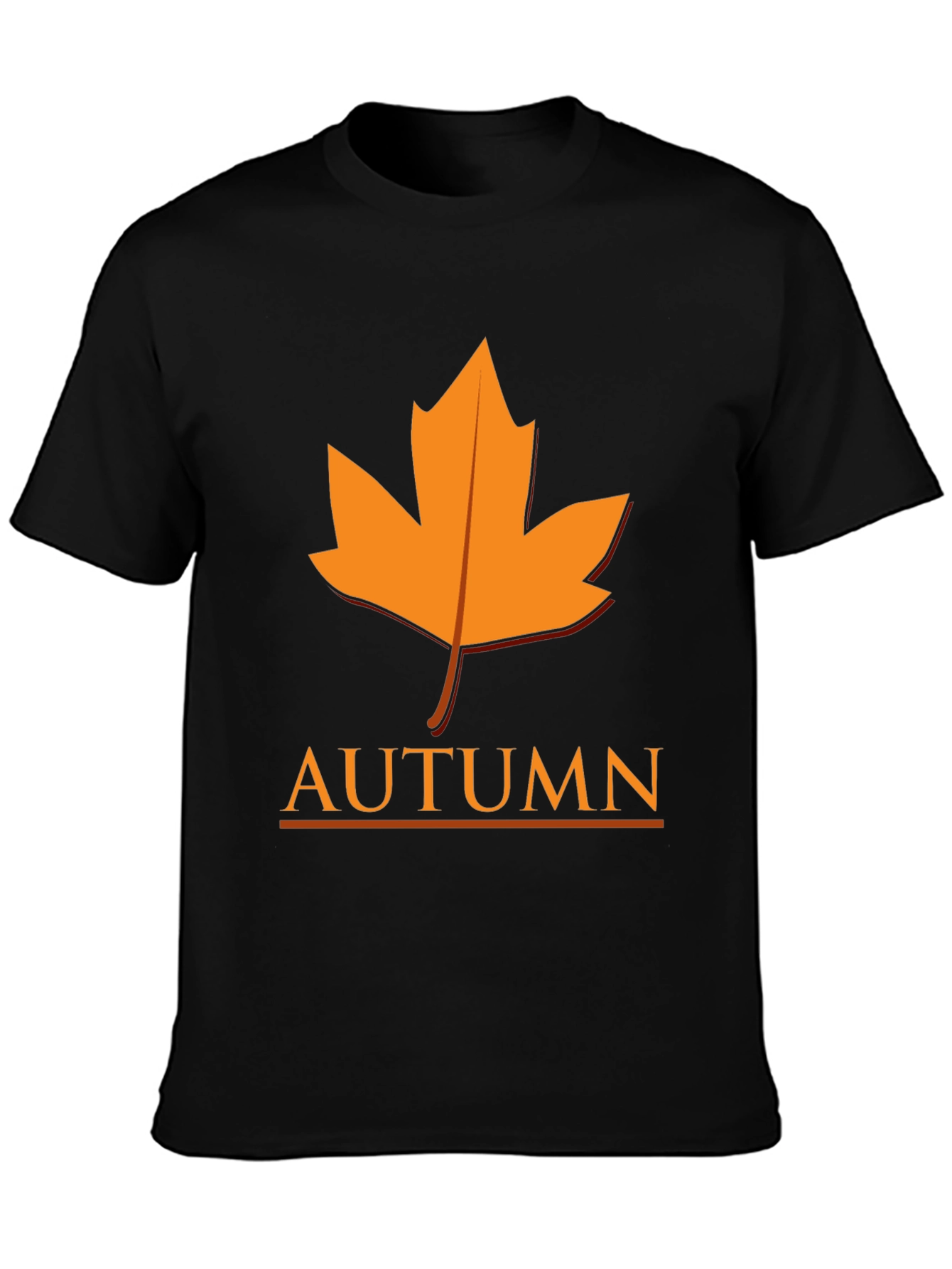 Autumn Leaf Graphic Tee - Stylish Fall Season Apparel