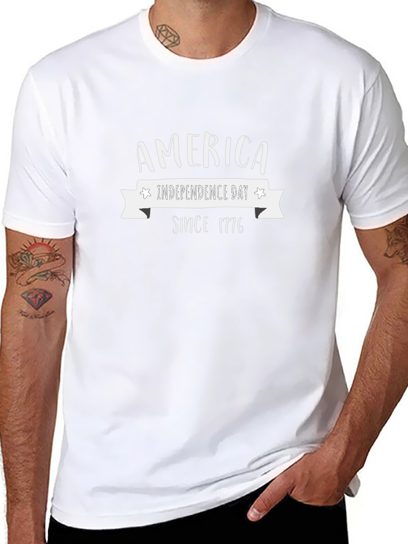 America Independence Day Graphic Tee - Since 1776