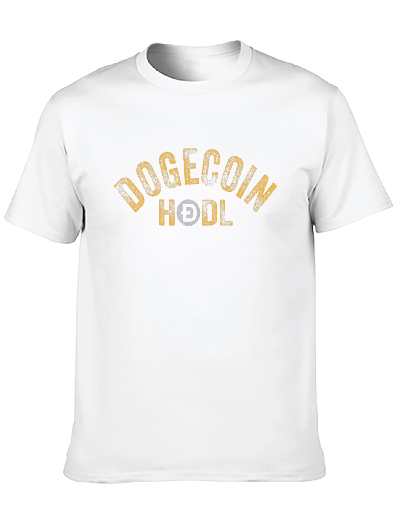 Dogecoin HODL Black Graphic Tee