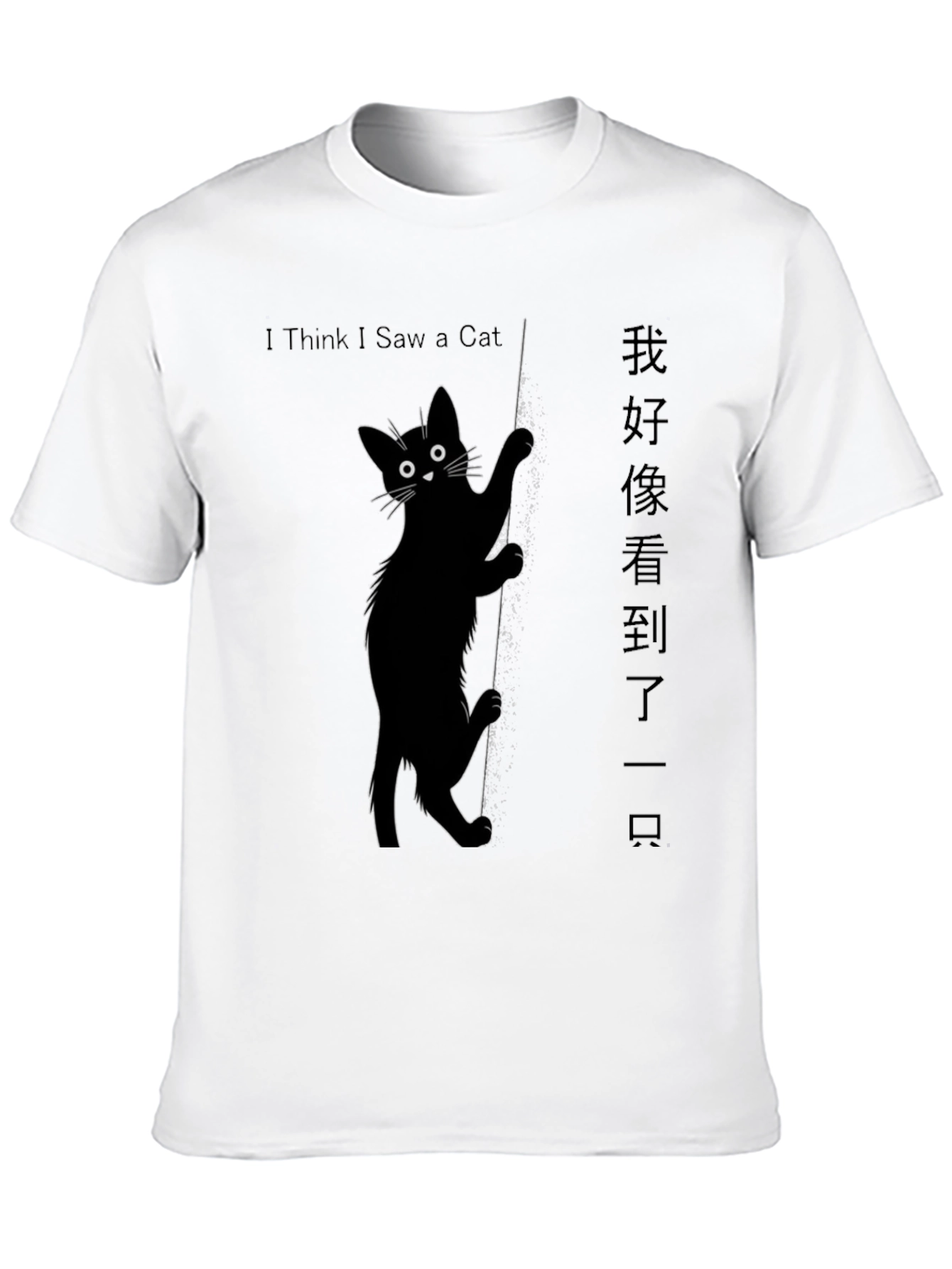 I Think I Saw a Cat T-Shirt