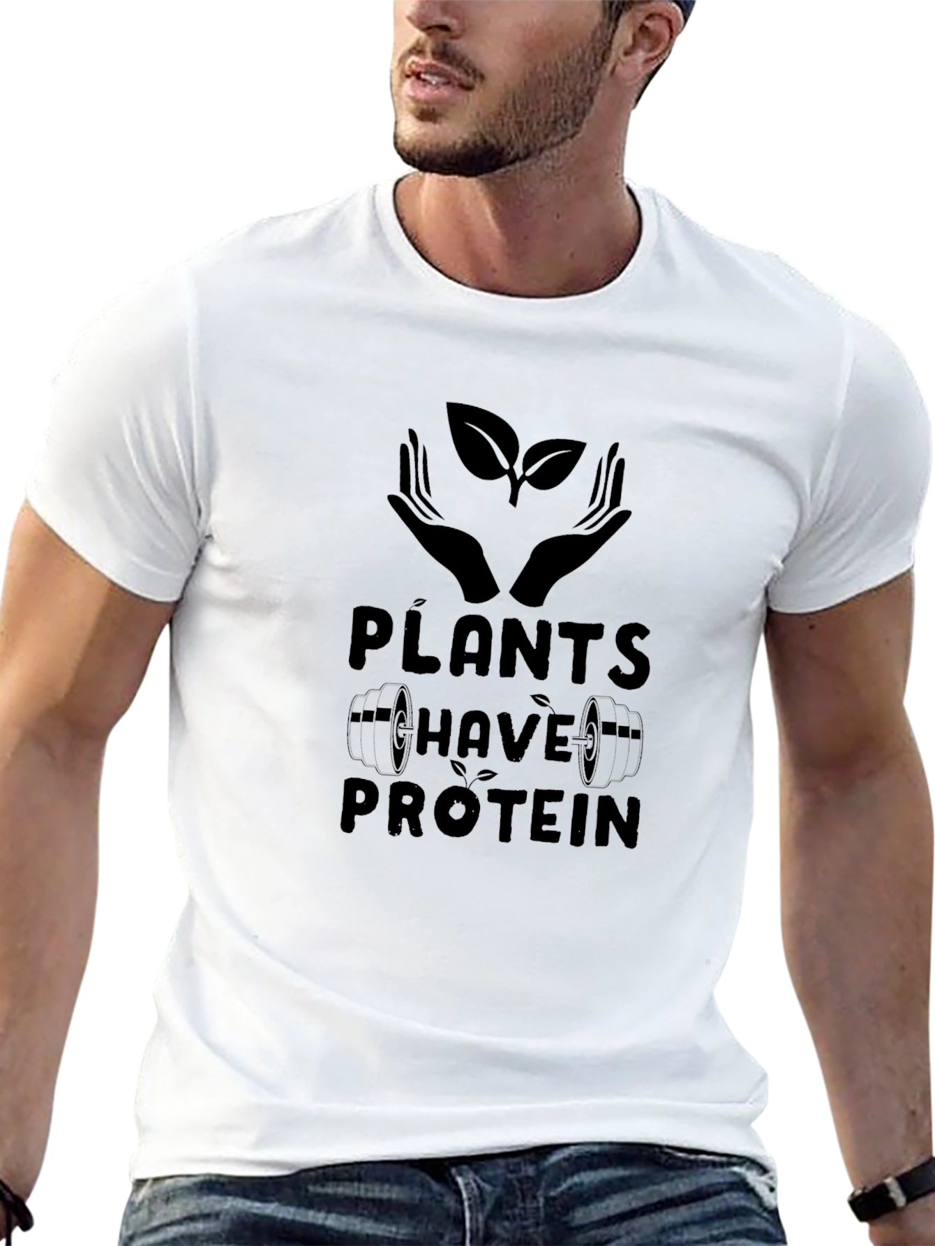 Plants Have Protein Graphic Tee
