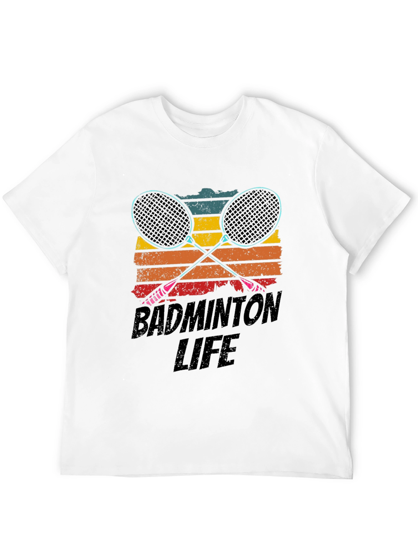 Badminton Life Graphic Tee