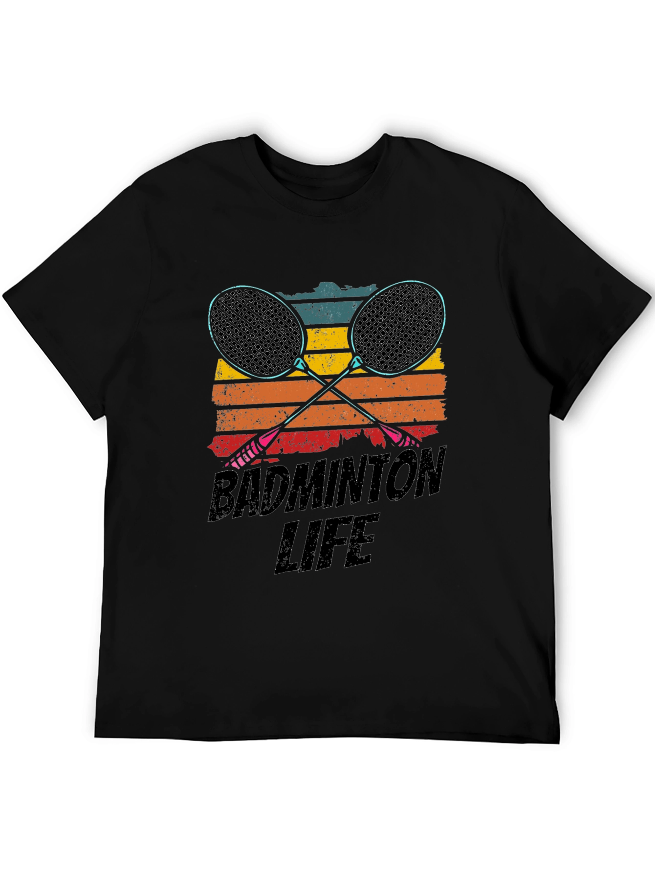 Badminton Life Graphic Tee
