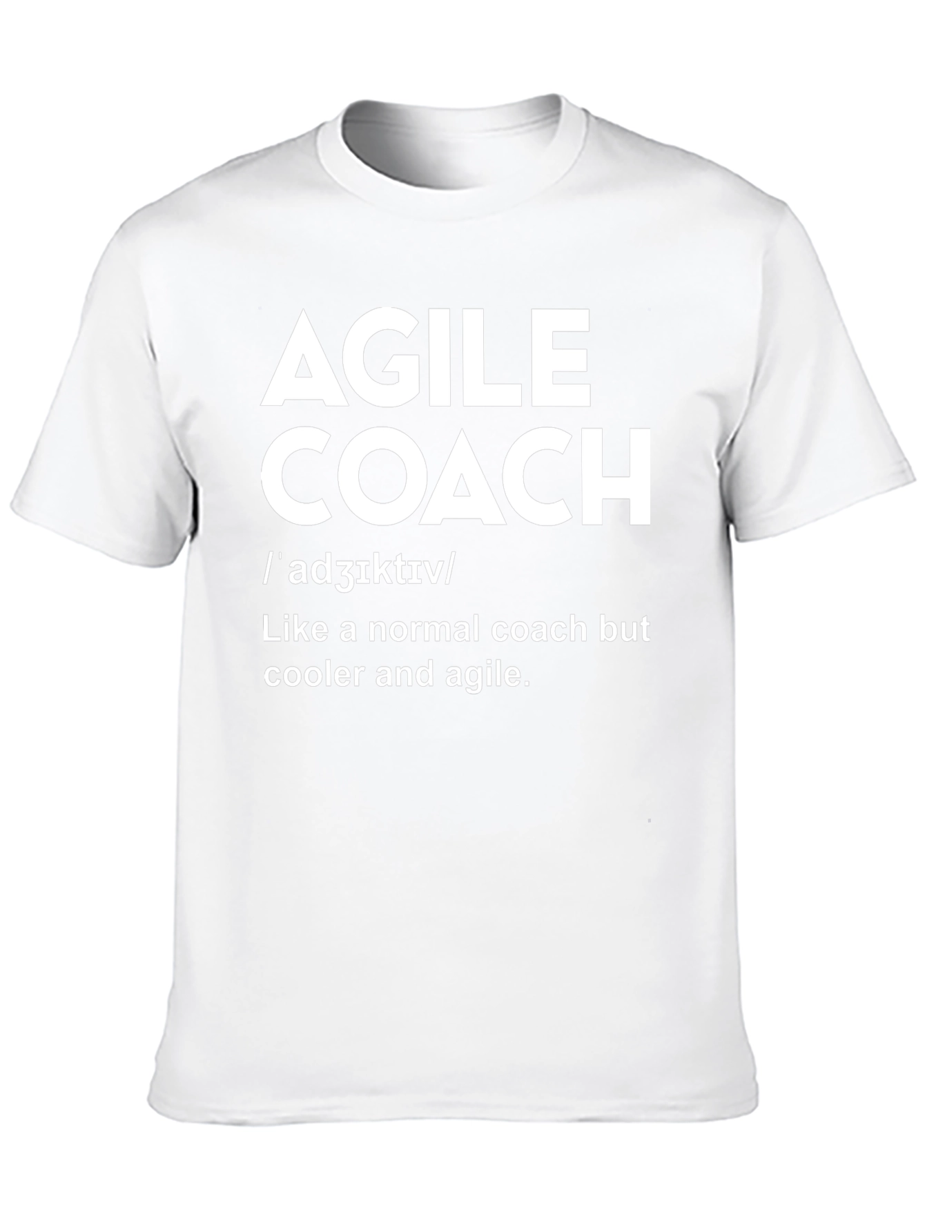 Agile Coach Definition T-Shirt - Cool & Unique Gift