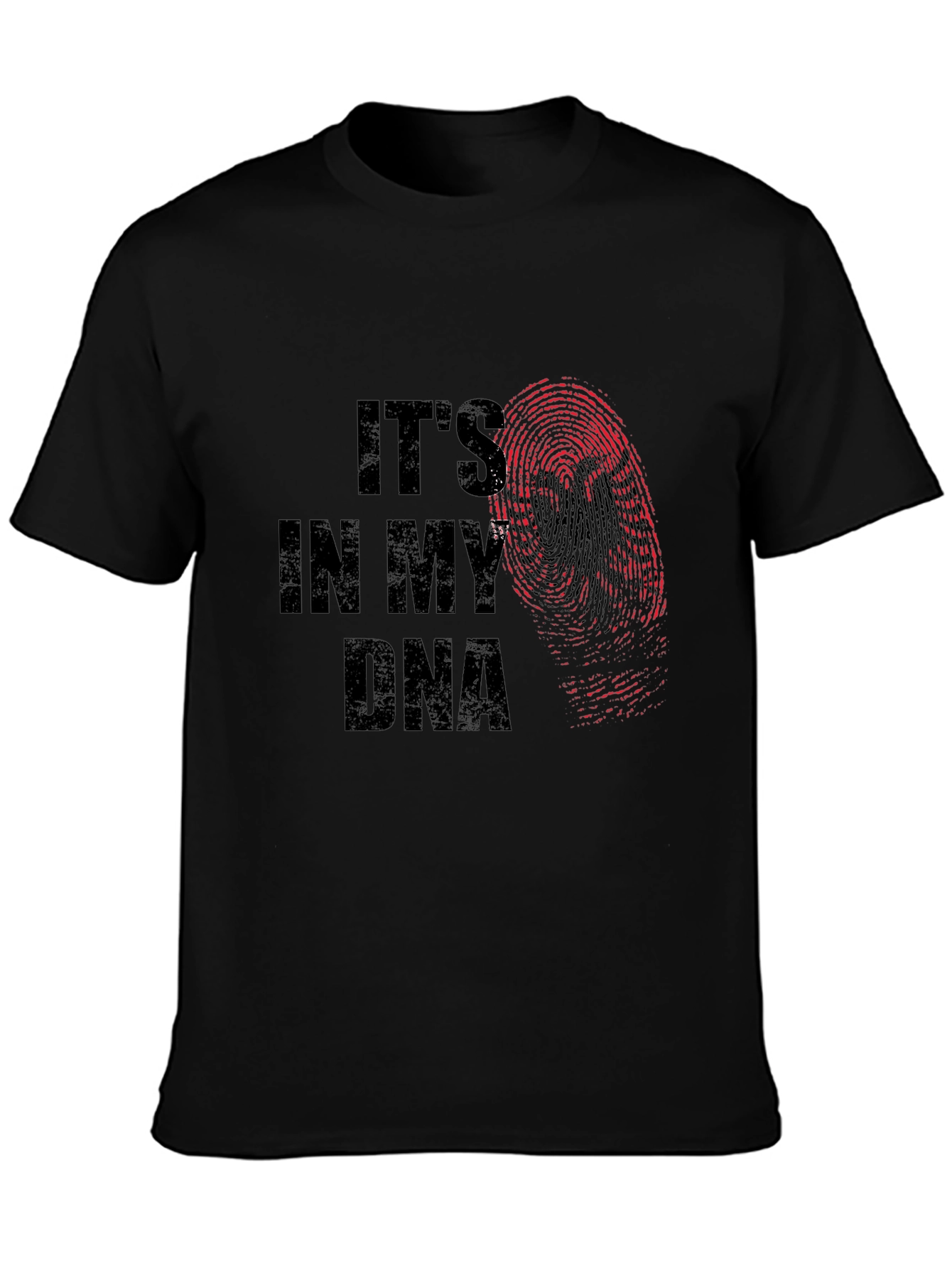 Albania DNA T-Shirt - Unique Fingerprint Design
