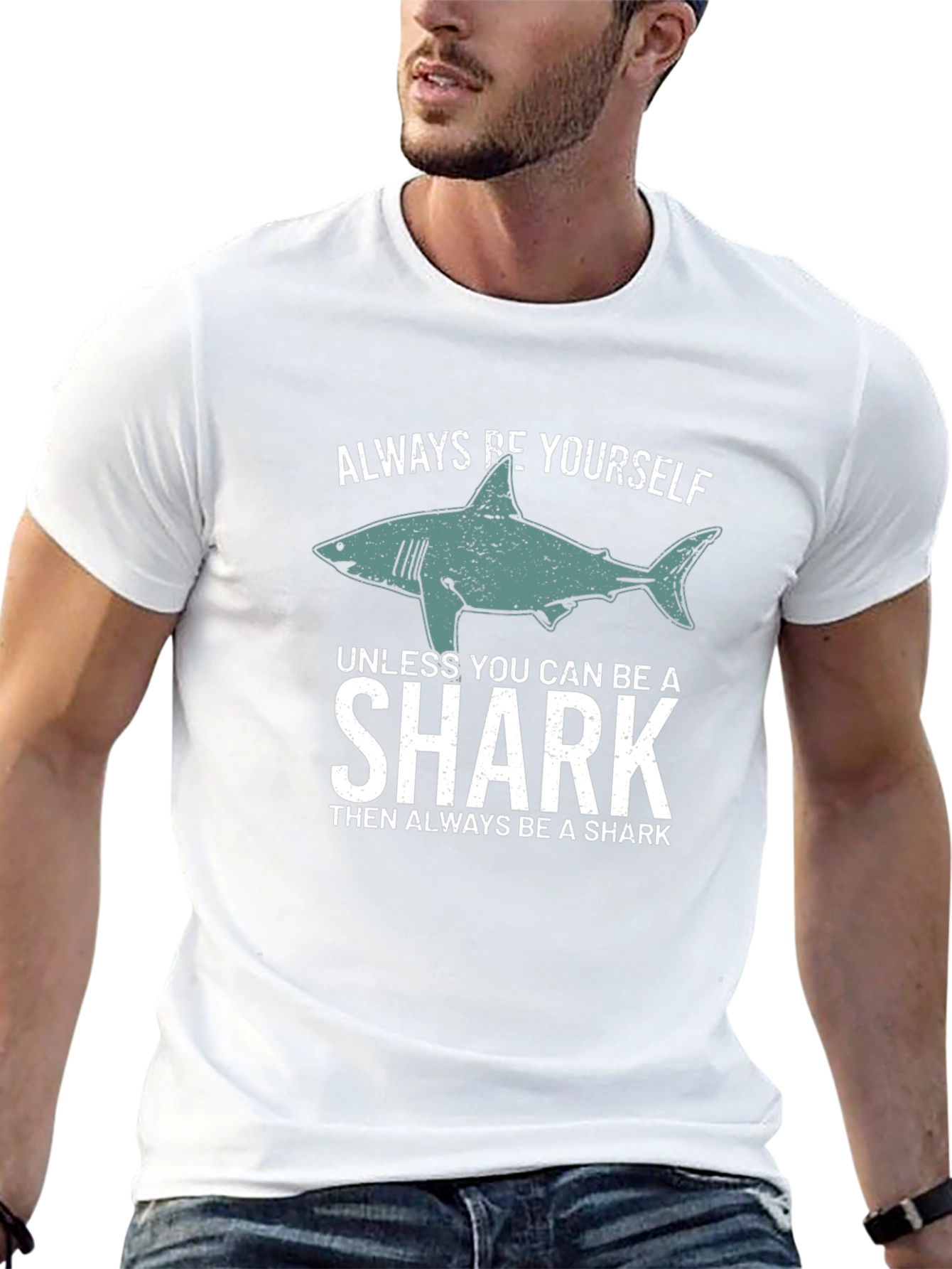 Always Be Yourself Shark T-Shirt