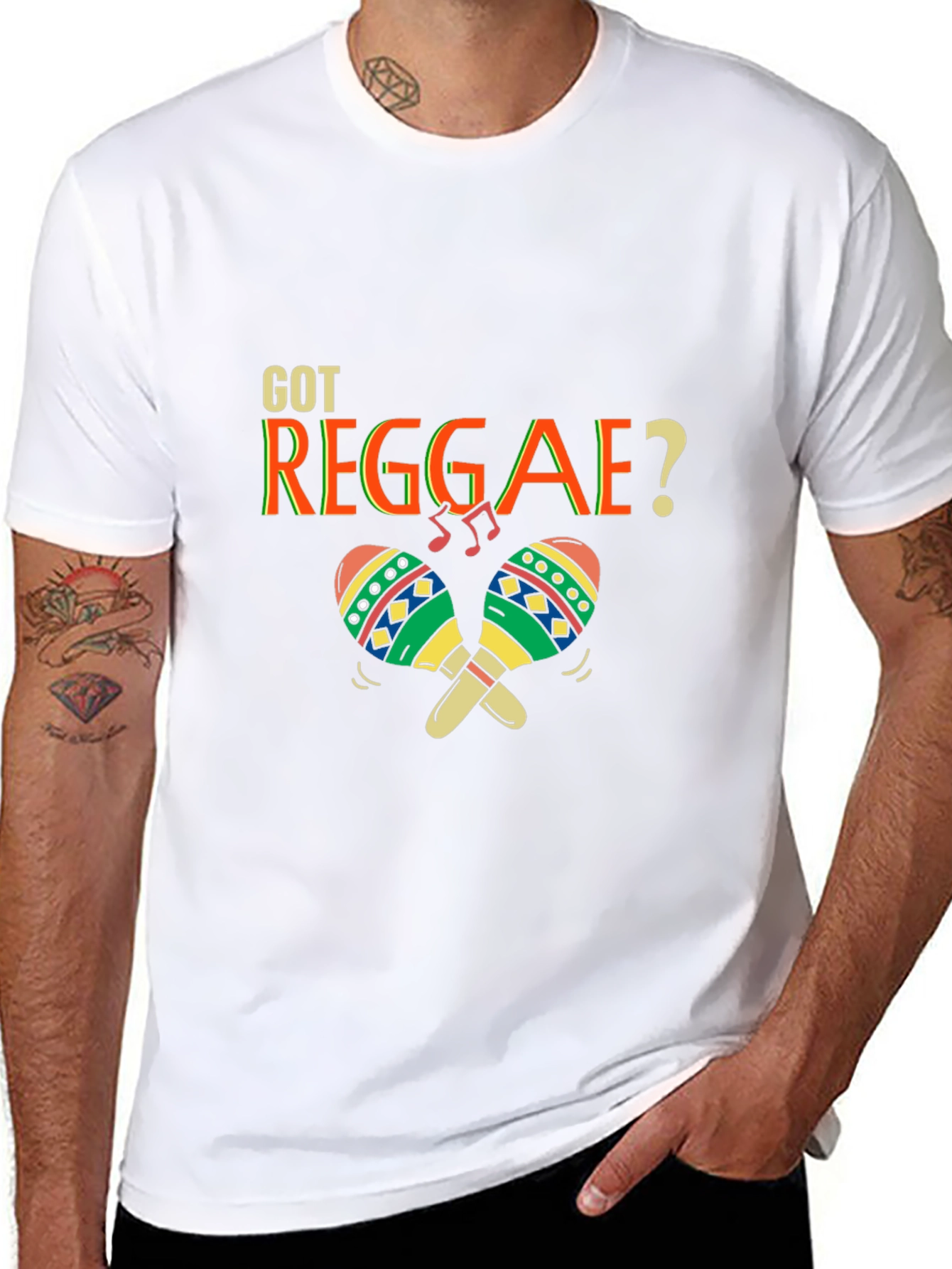 Got Reggae? Black Graphic Tee